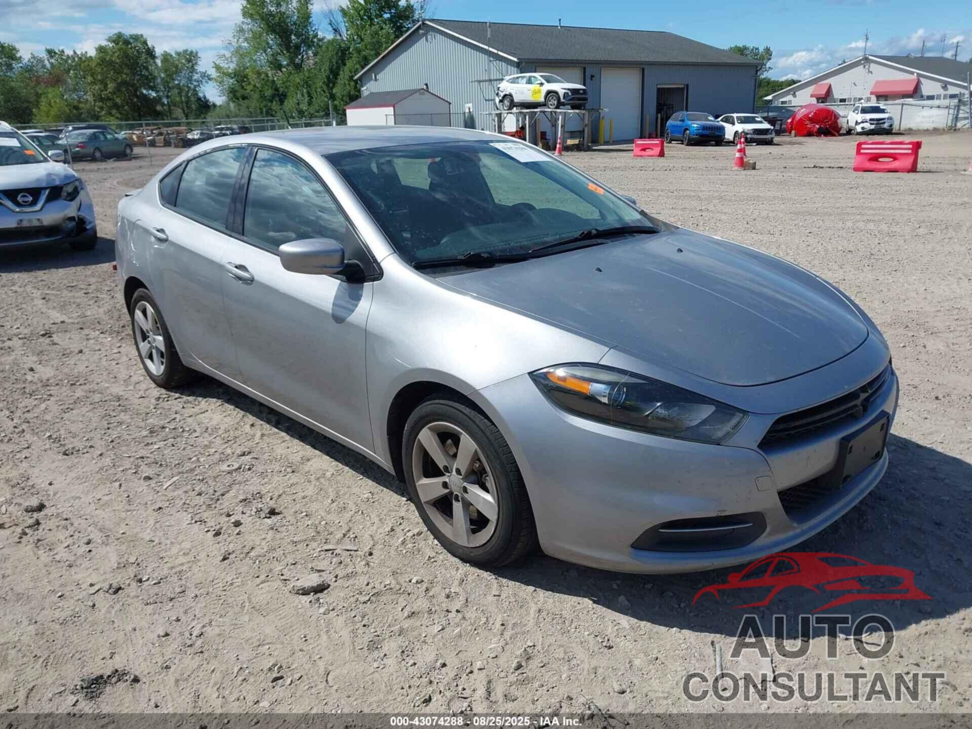 DODGE DART 2015 - 1C3CDFBB4FD144501