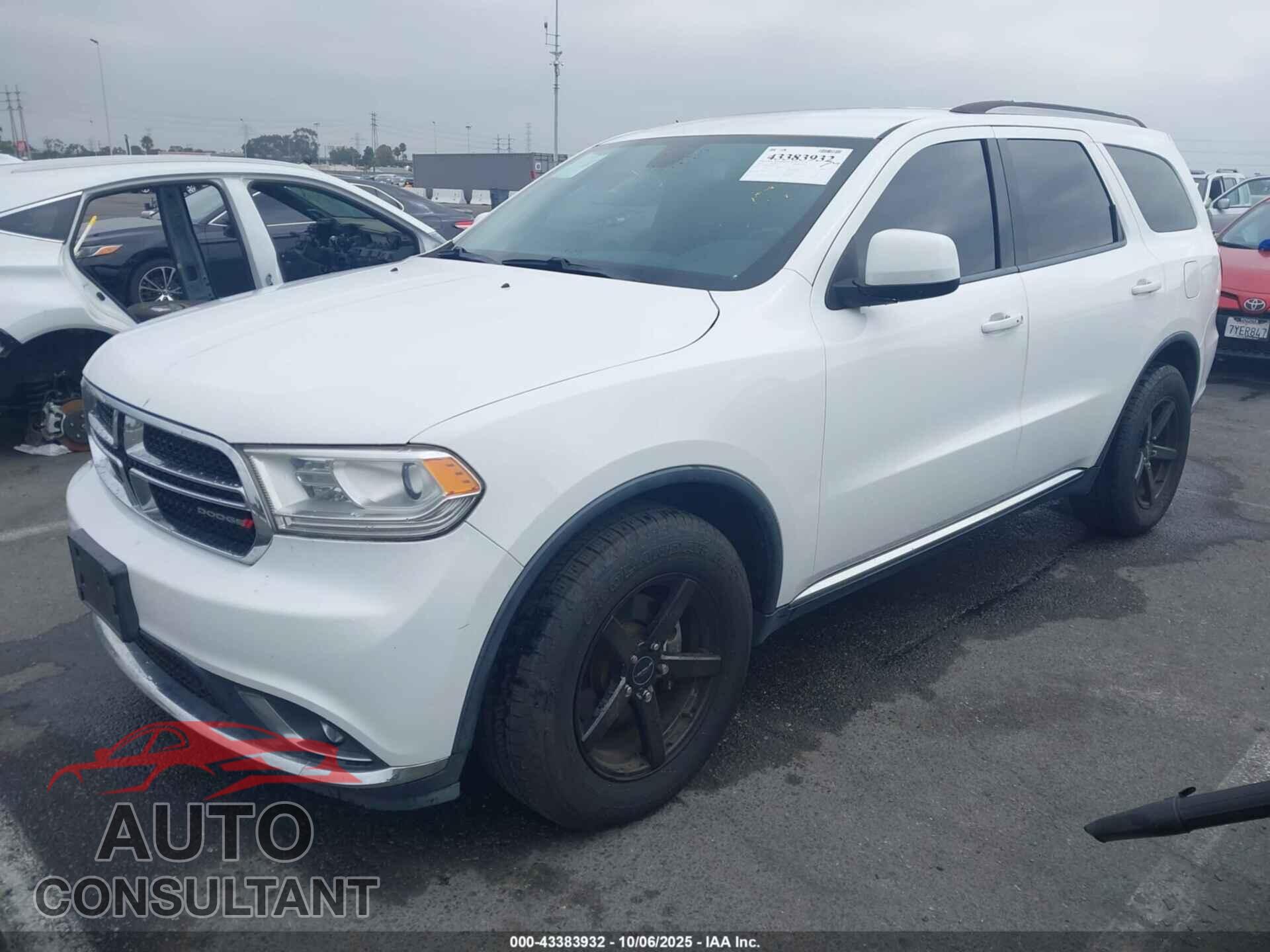 DODGE DURANGO 2015 - 1C4RDHAG4FC147287