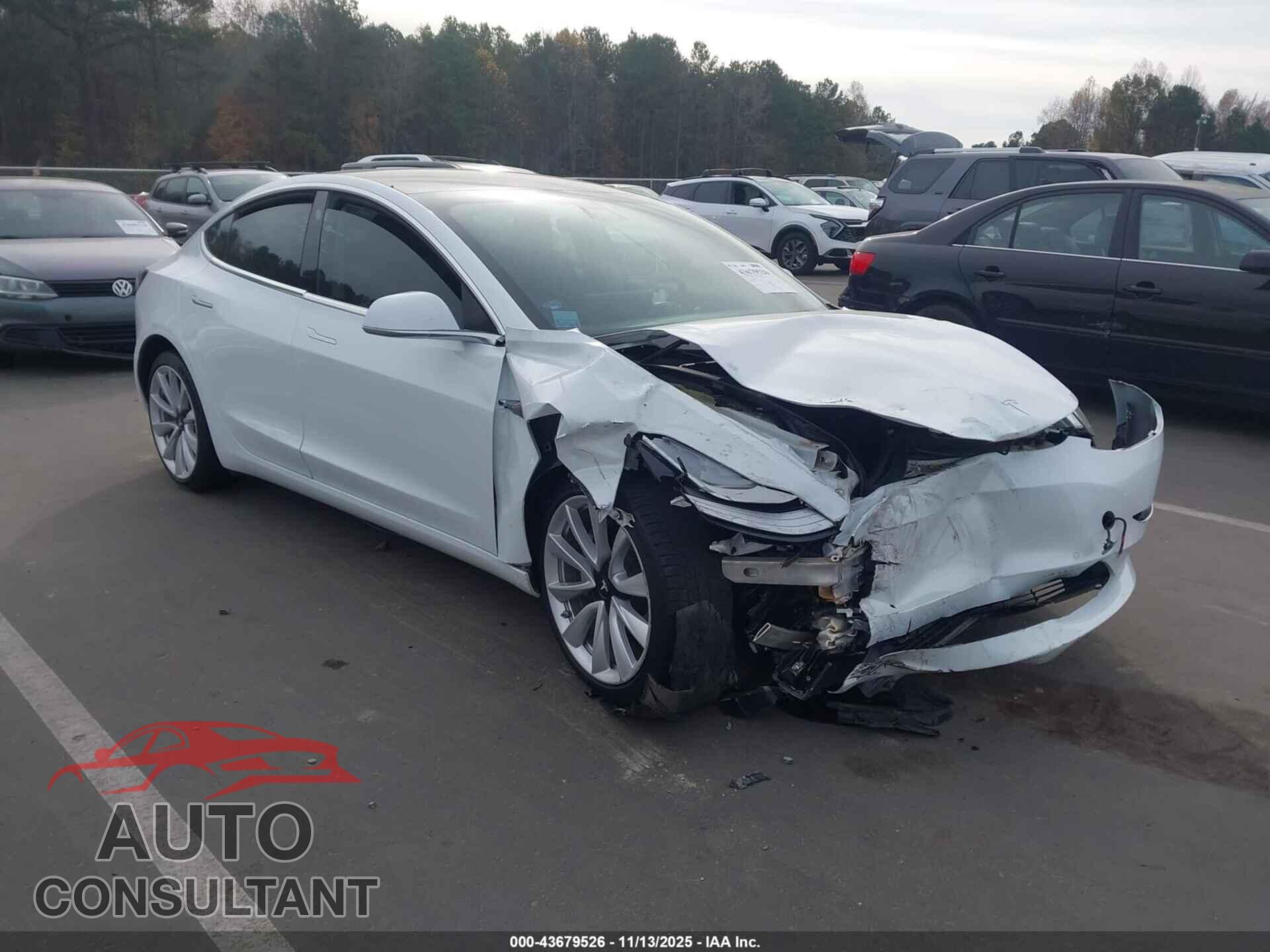 TESLA MODEL 3 2018 - 5YJ3E1EB6JF121990