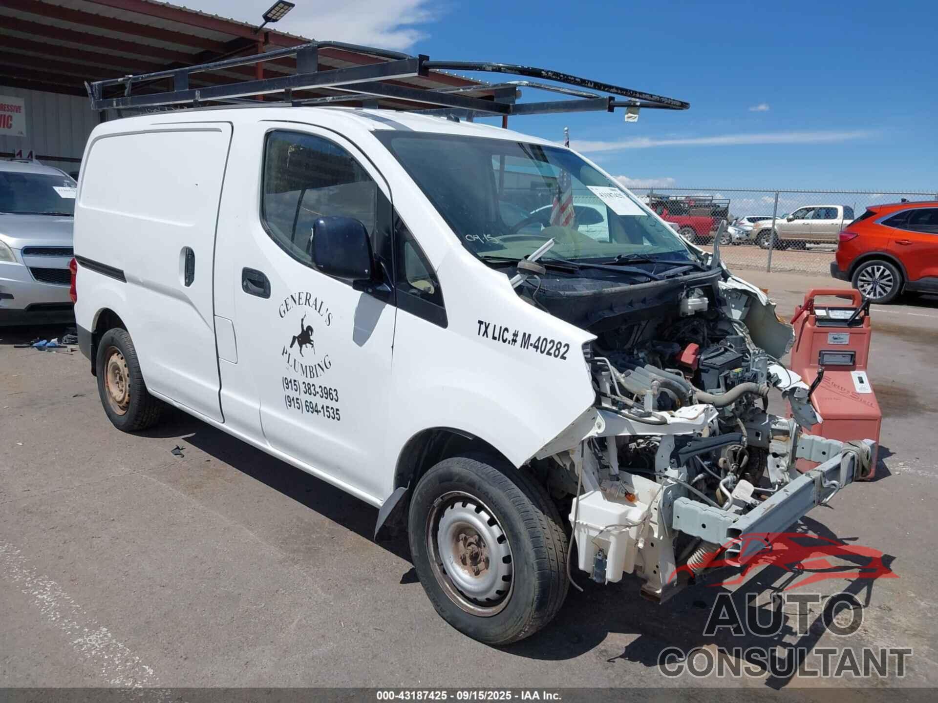 NISSAN NV200 2017 - 3N6CM0KN4HK713818