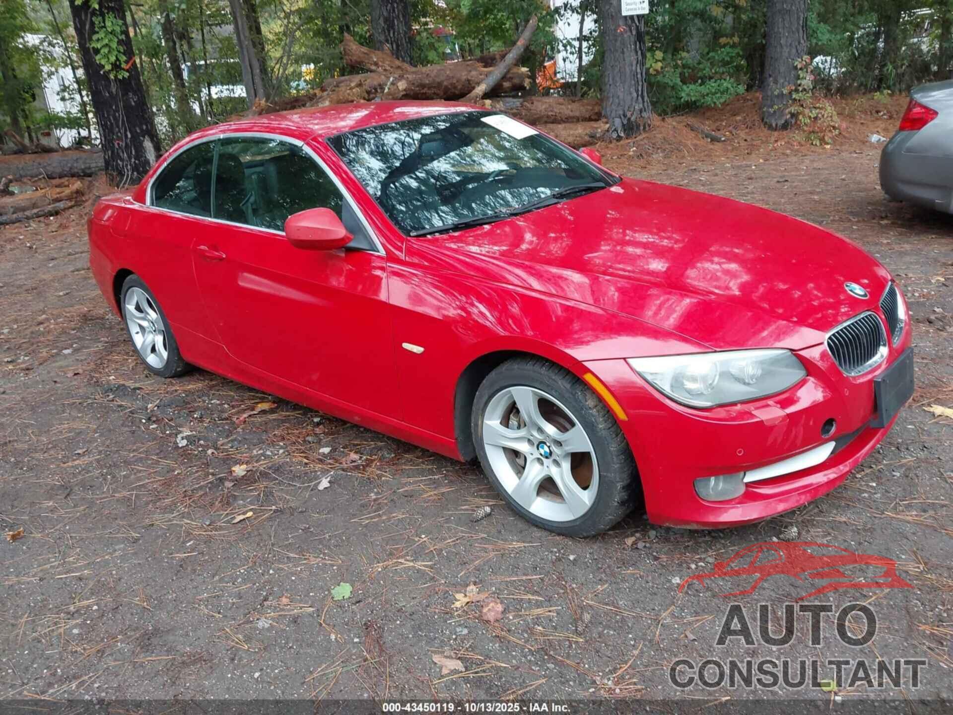 BMW 335I 2011 - WBADX7C59BE742378