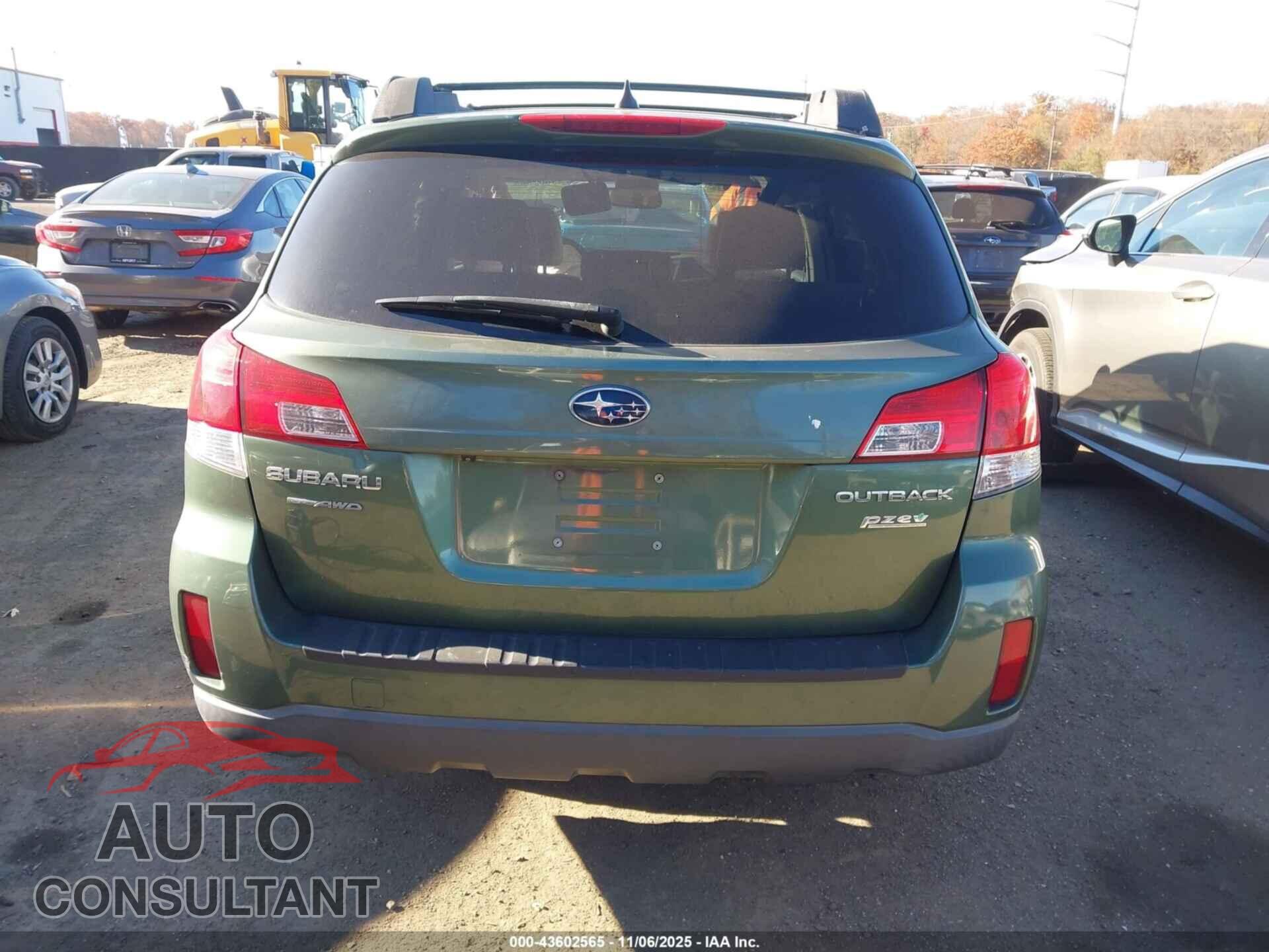 SUBARU OUTBACK 2014 - 4S4BRBLC5E3317502