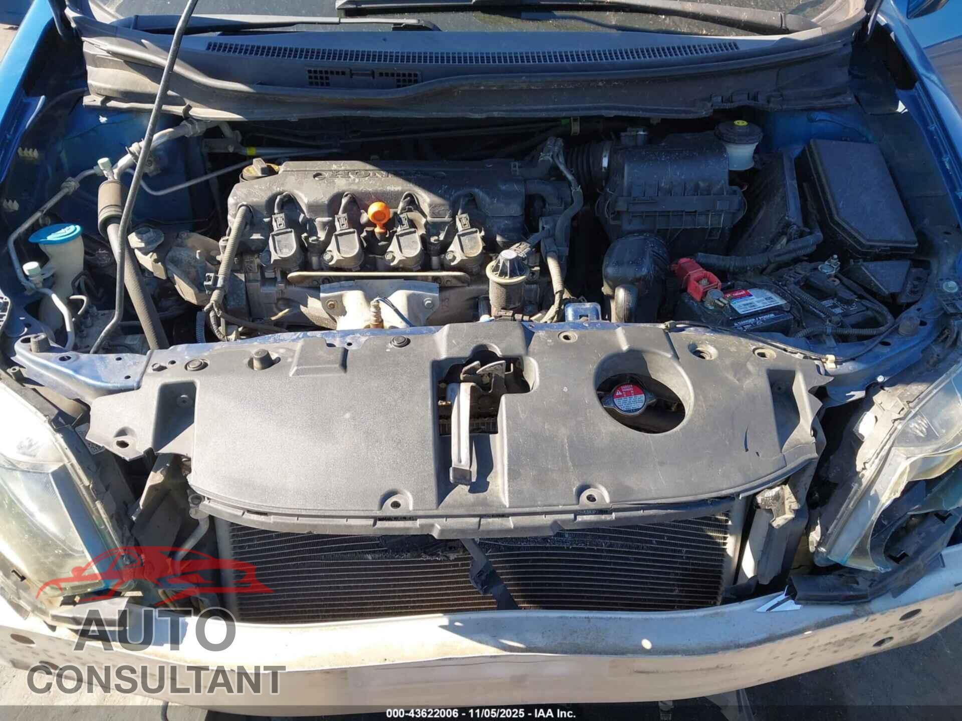 HONDA CIVIC 2013 - 19XFB2F86DE242530