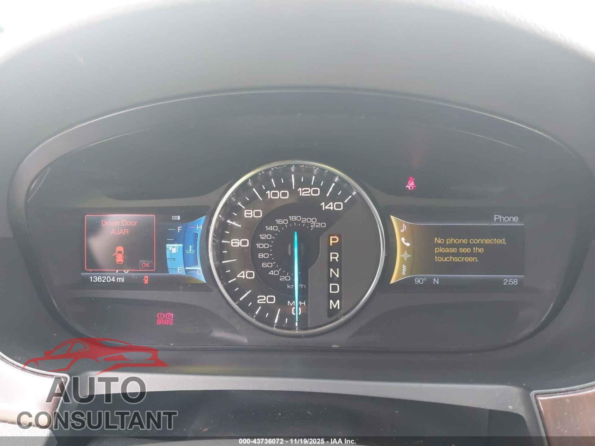 FORD EDGE 2011 - 2FMDK3KC4BBB51392