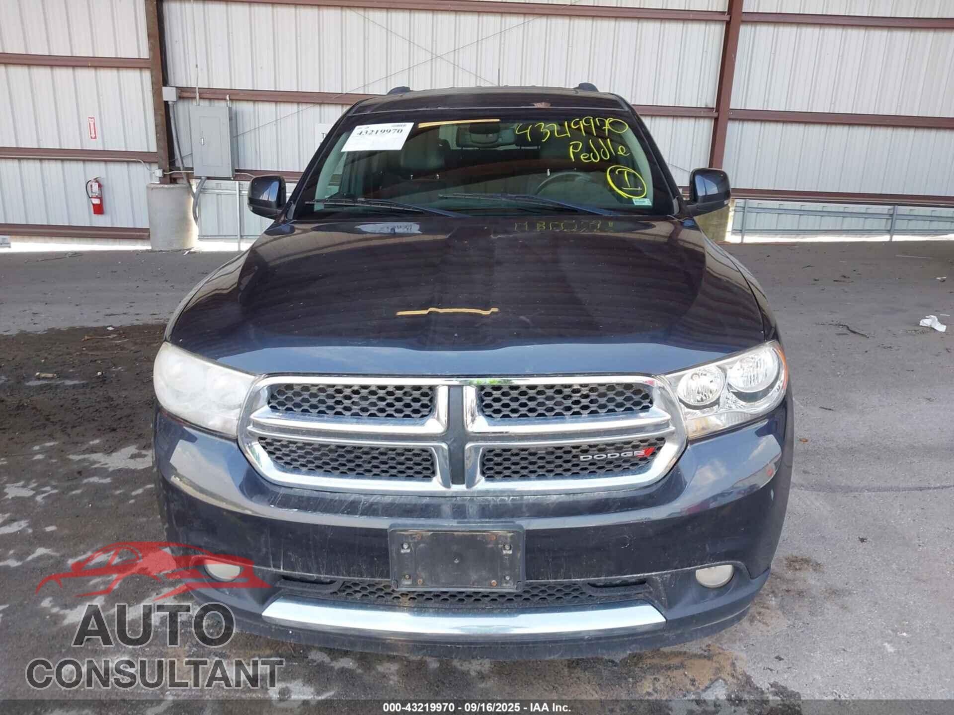 DODGE DURANGO 2012 - 1C4RDJDG0CC300973