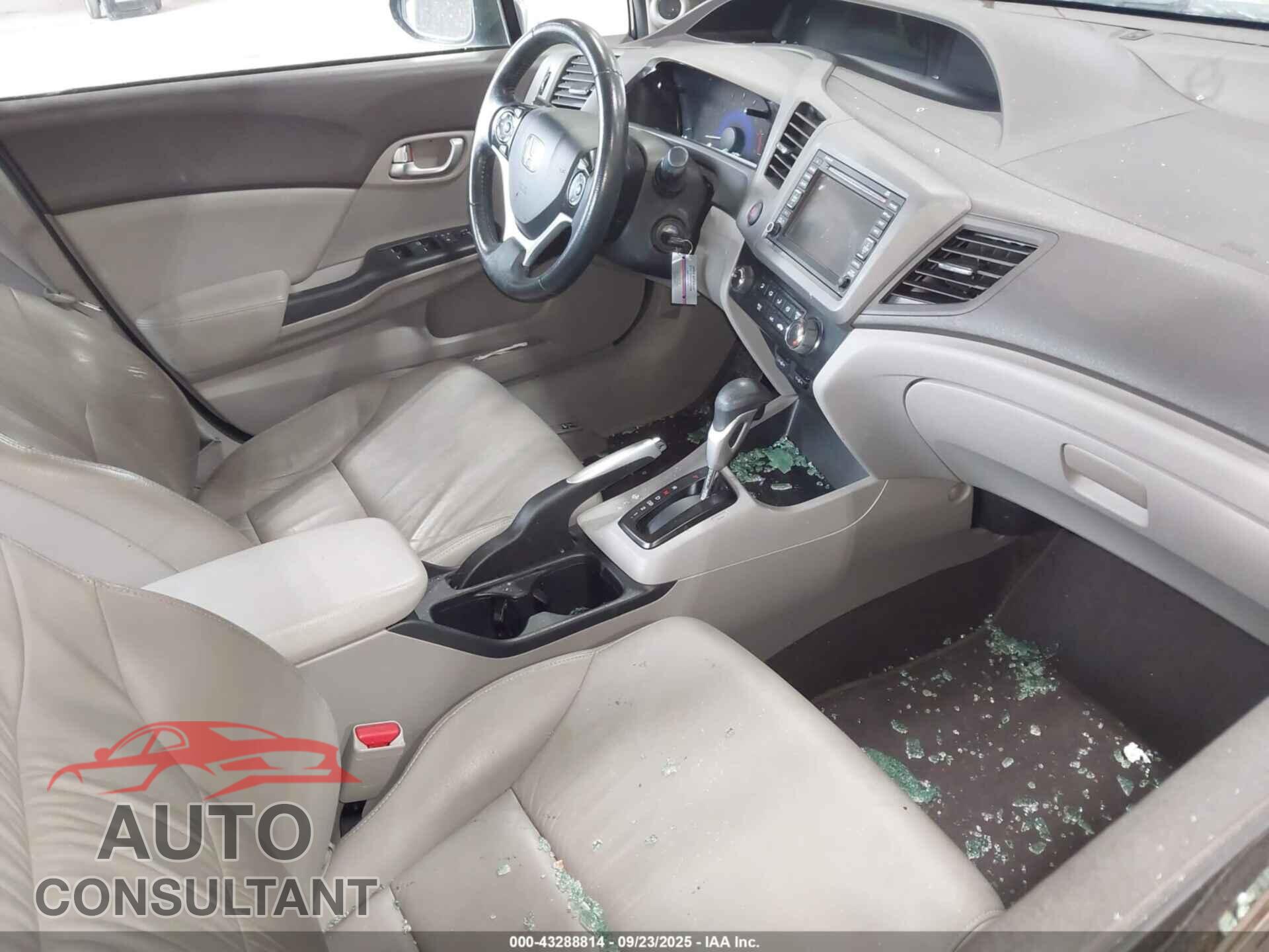 HONDA CIVIC 2012 - 2HGFB2F93CH549649
