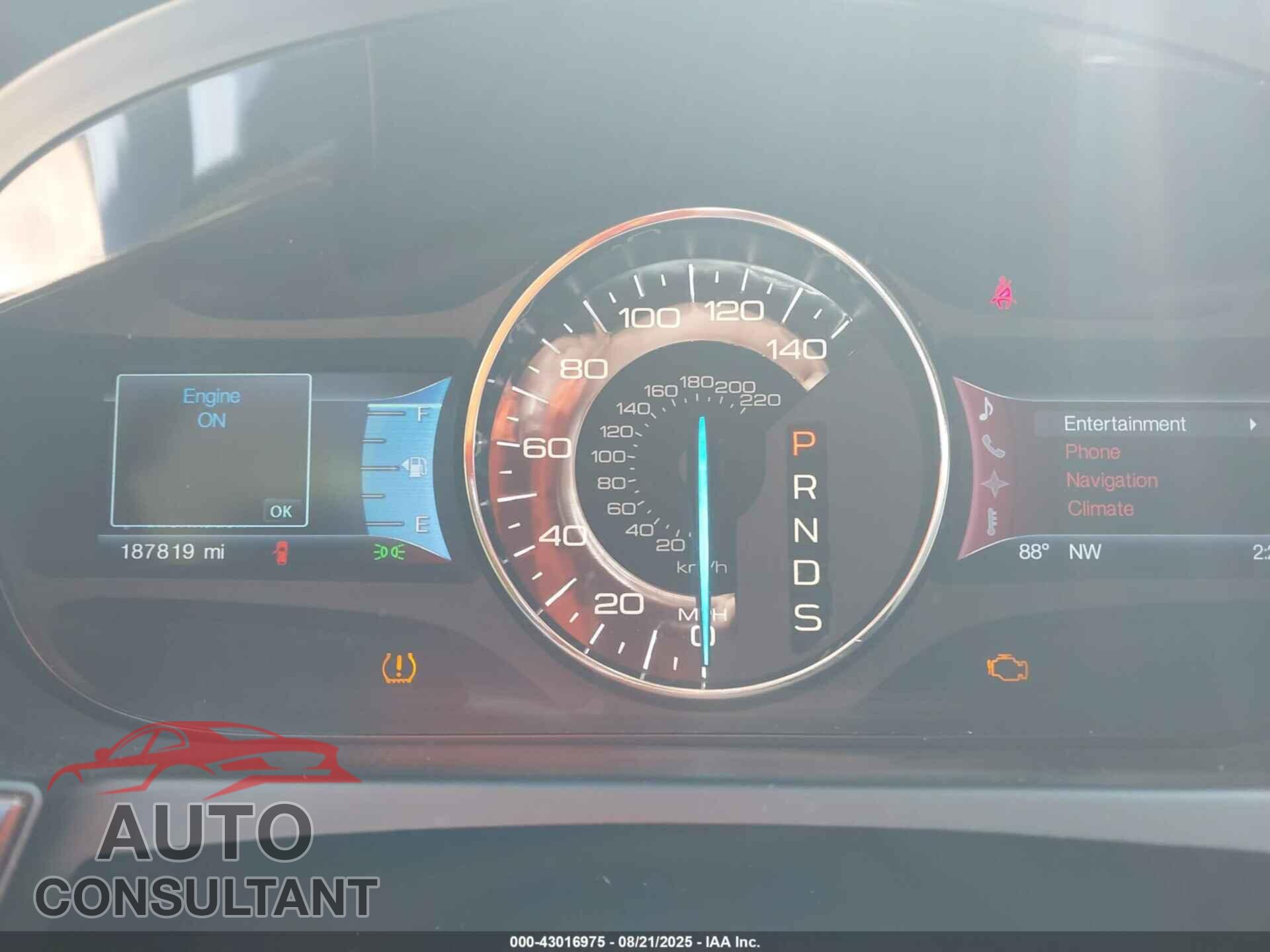 FORD EDGE 2013 - 2FMDK3KC5DBE11074