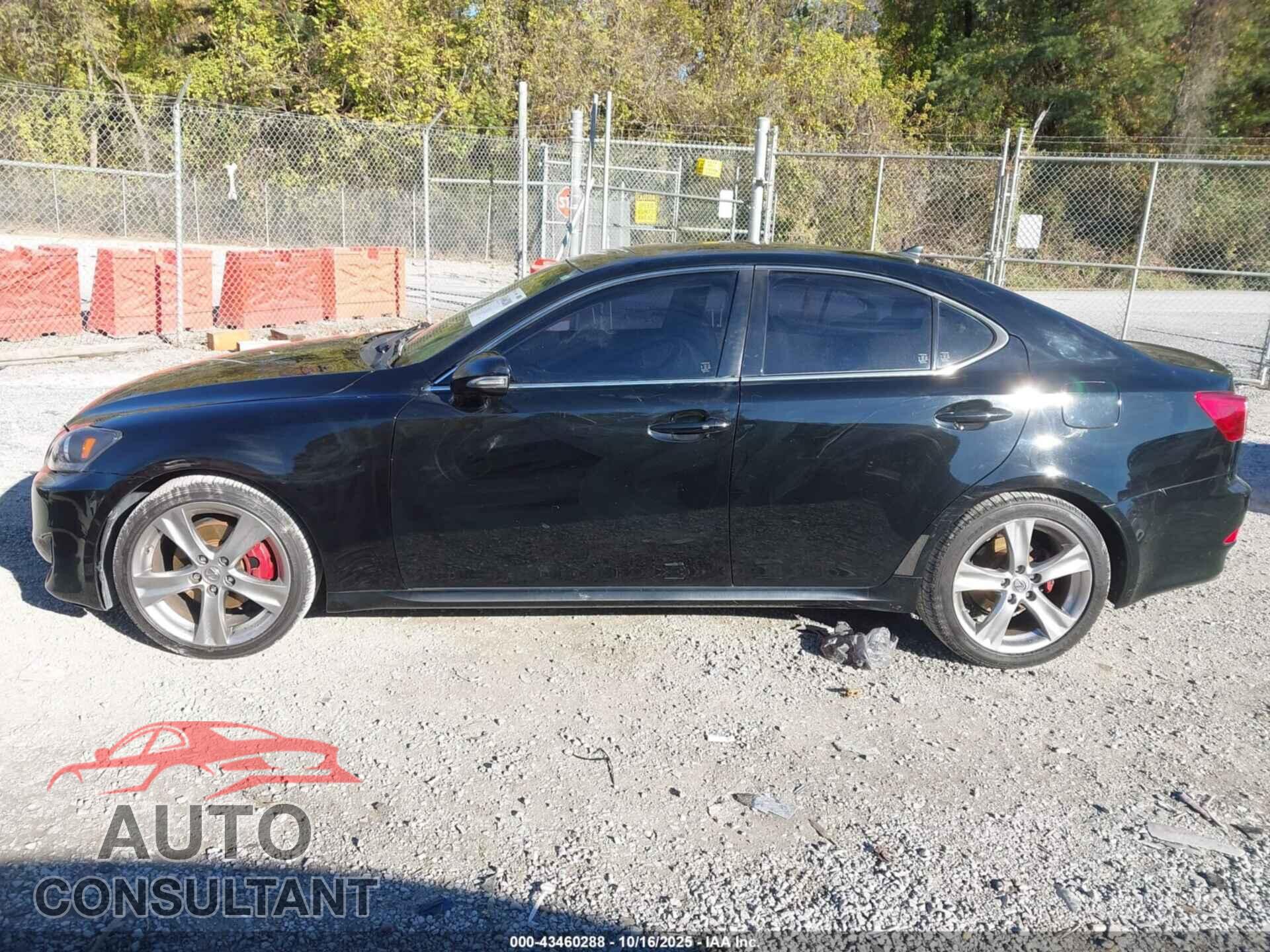 LEXUS IS 250 2012 - JTHBF5C23C5173552