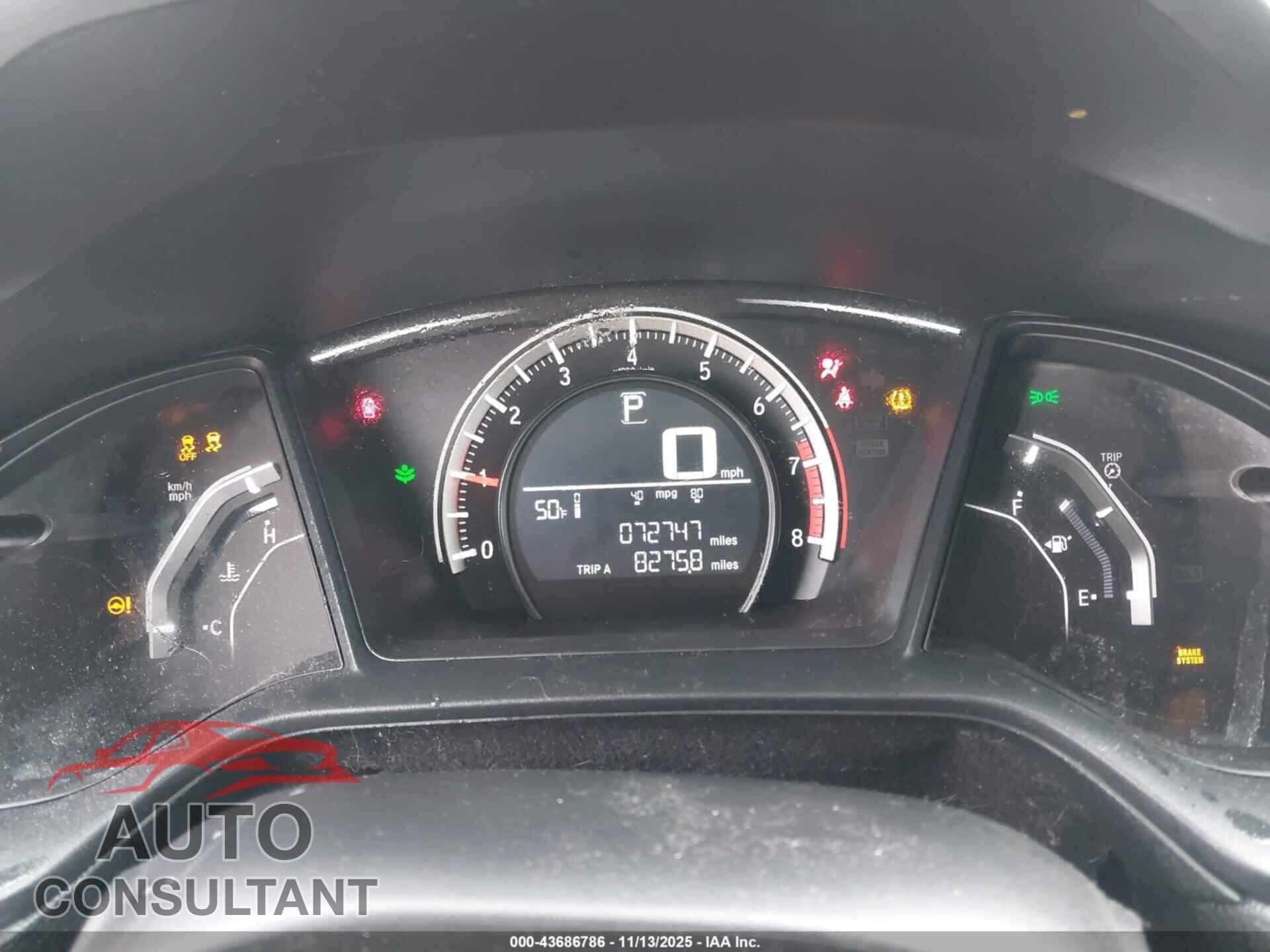 HONDA CIVIC 2016 - 2HGFC2F58GH527680