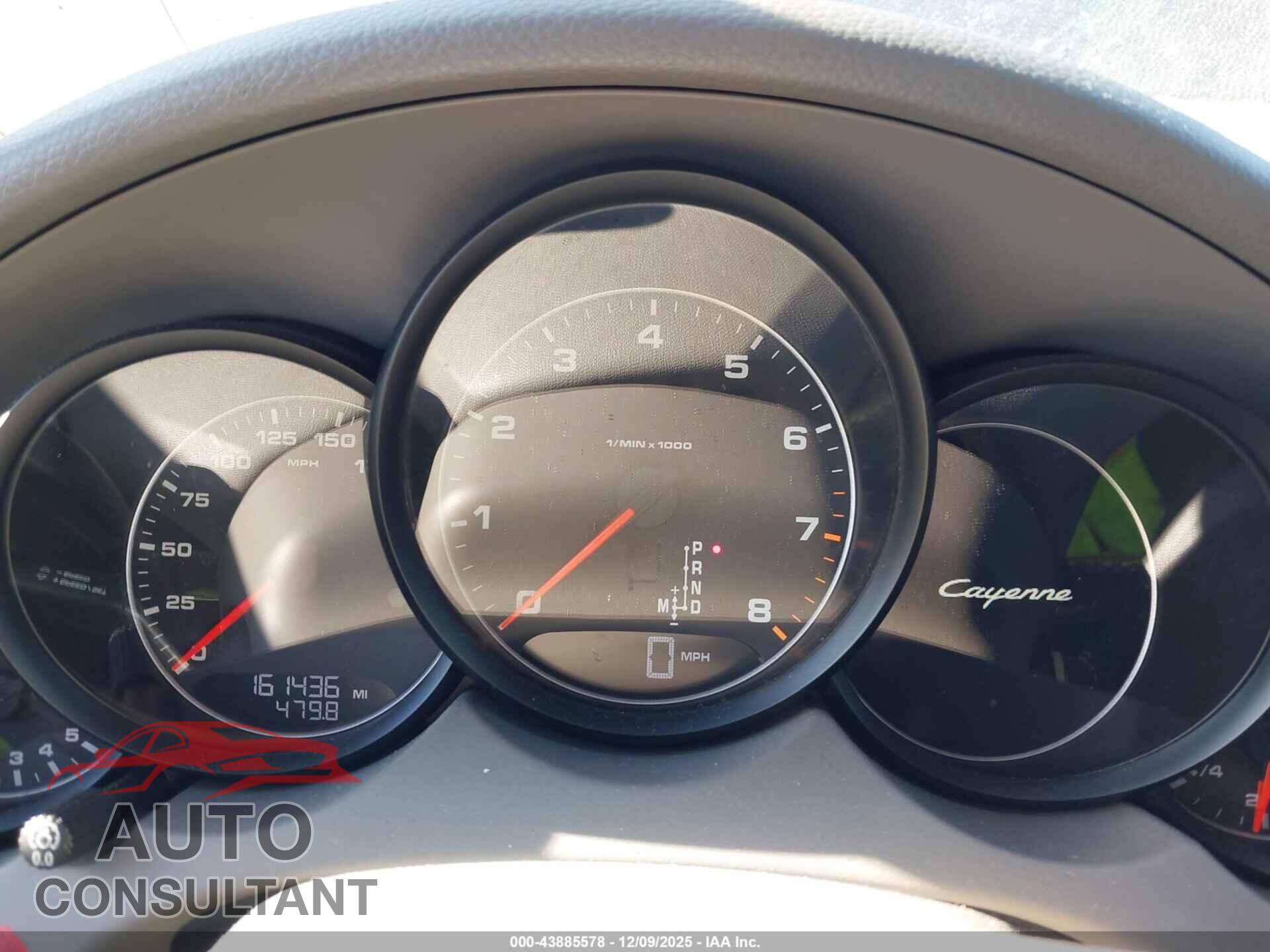 PORSCHE CAYENNE 2011 - WP1AA2A23BLA08302