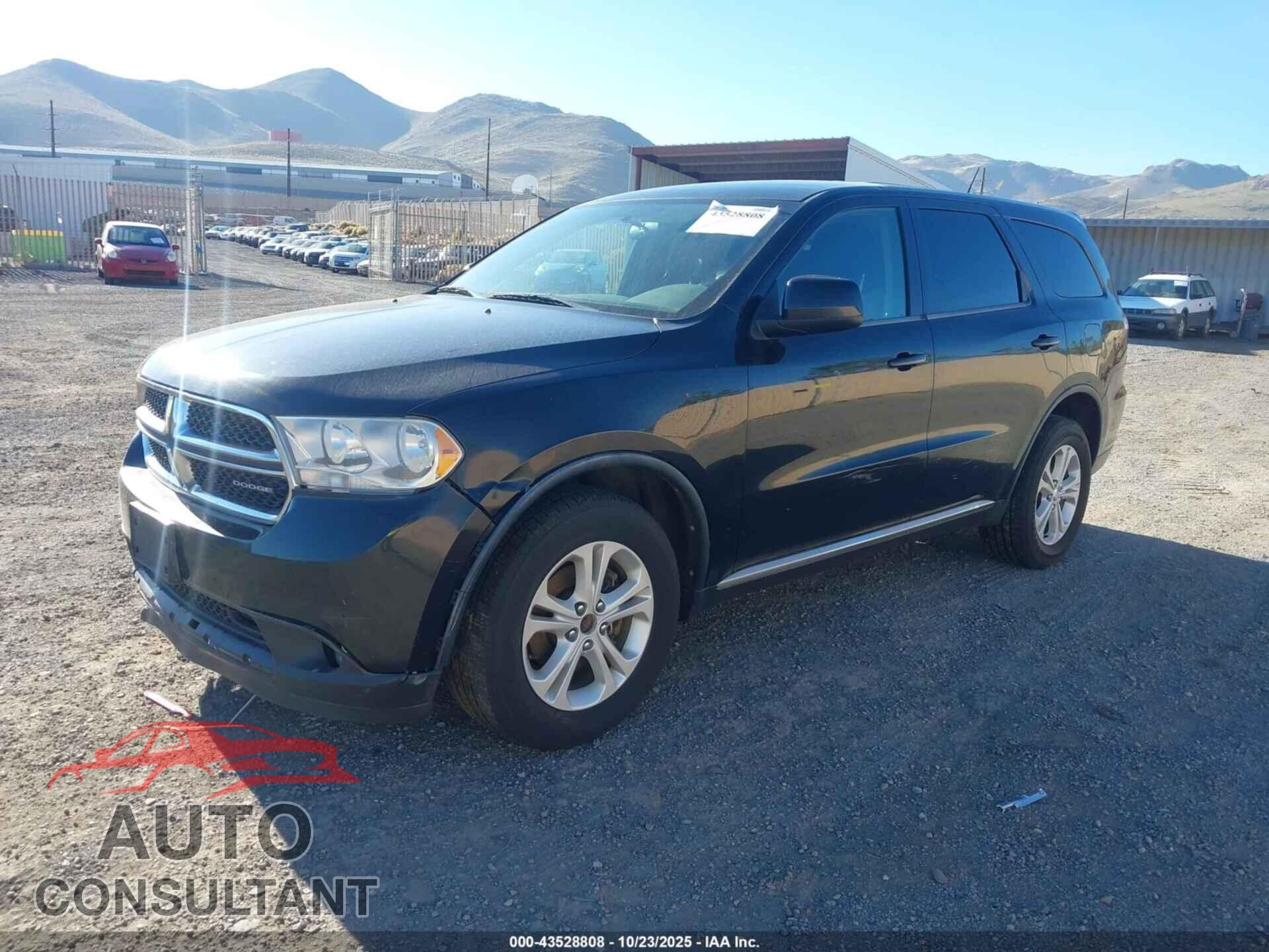 DODGE DURANGO 2012 - 1C4RDJAG3CC112646