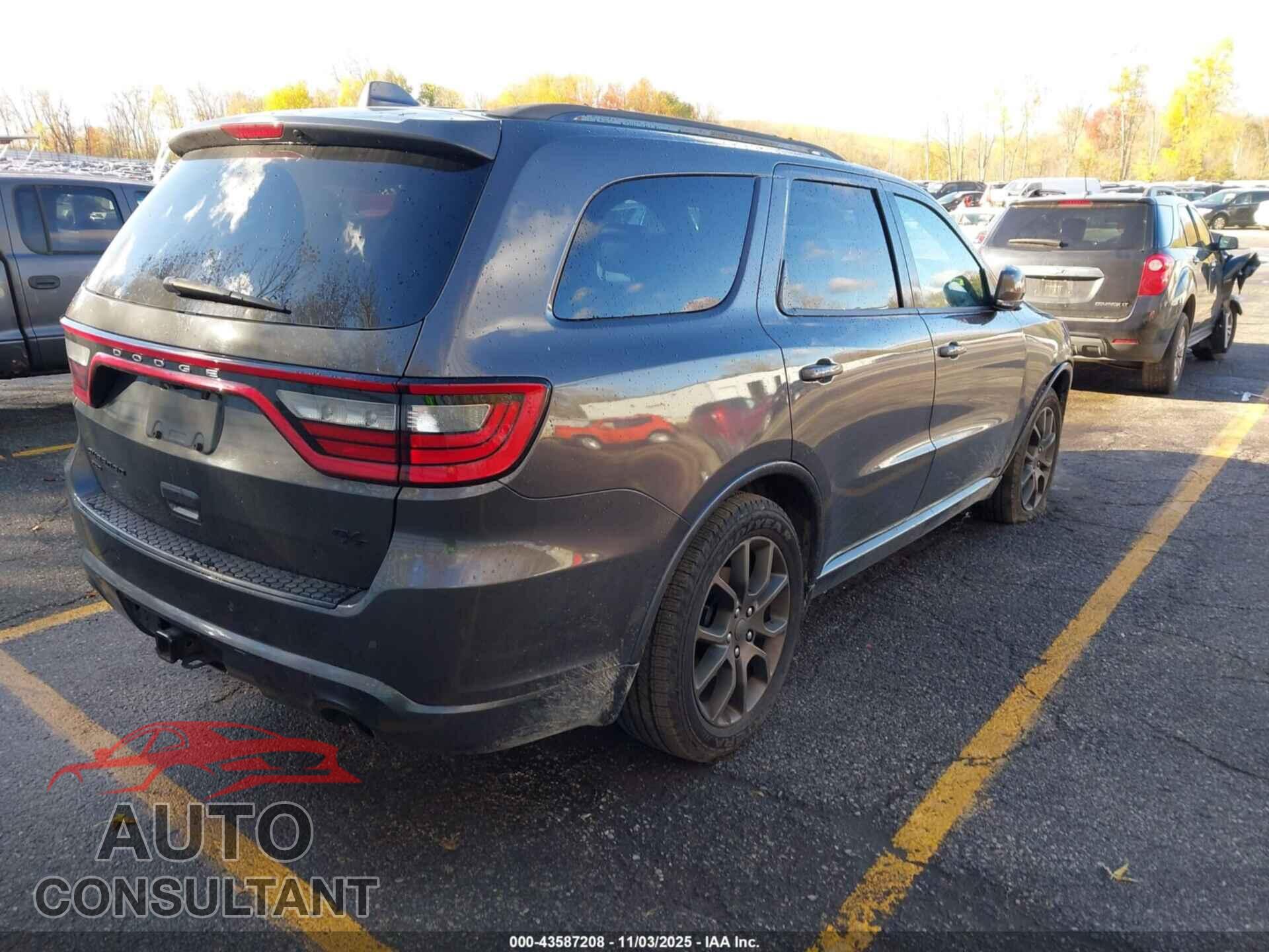 DODGE DURANGO 2017 - 1C4SDJCT6HC644184