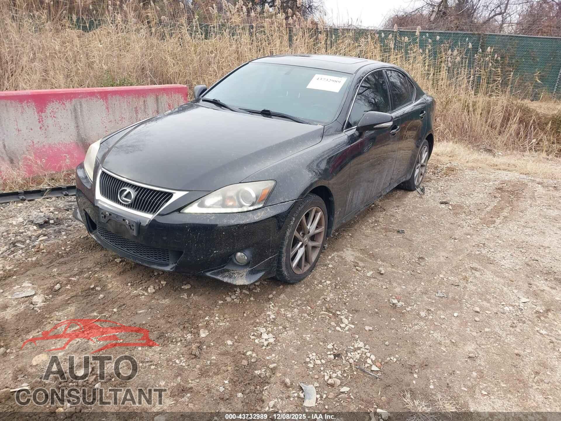 LEXUS IS 250 2013 - JTHCF5C29D5062851
