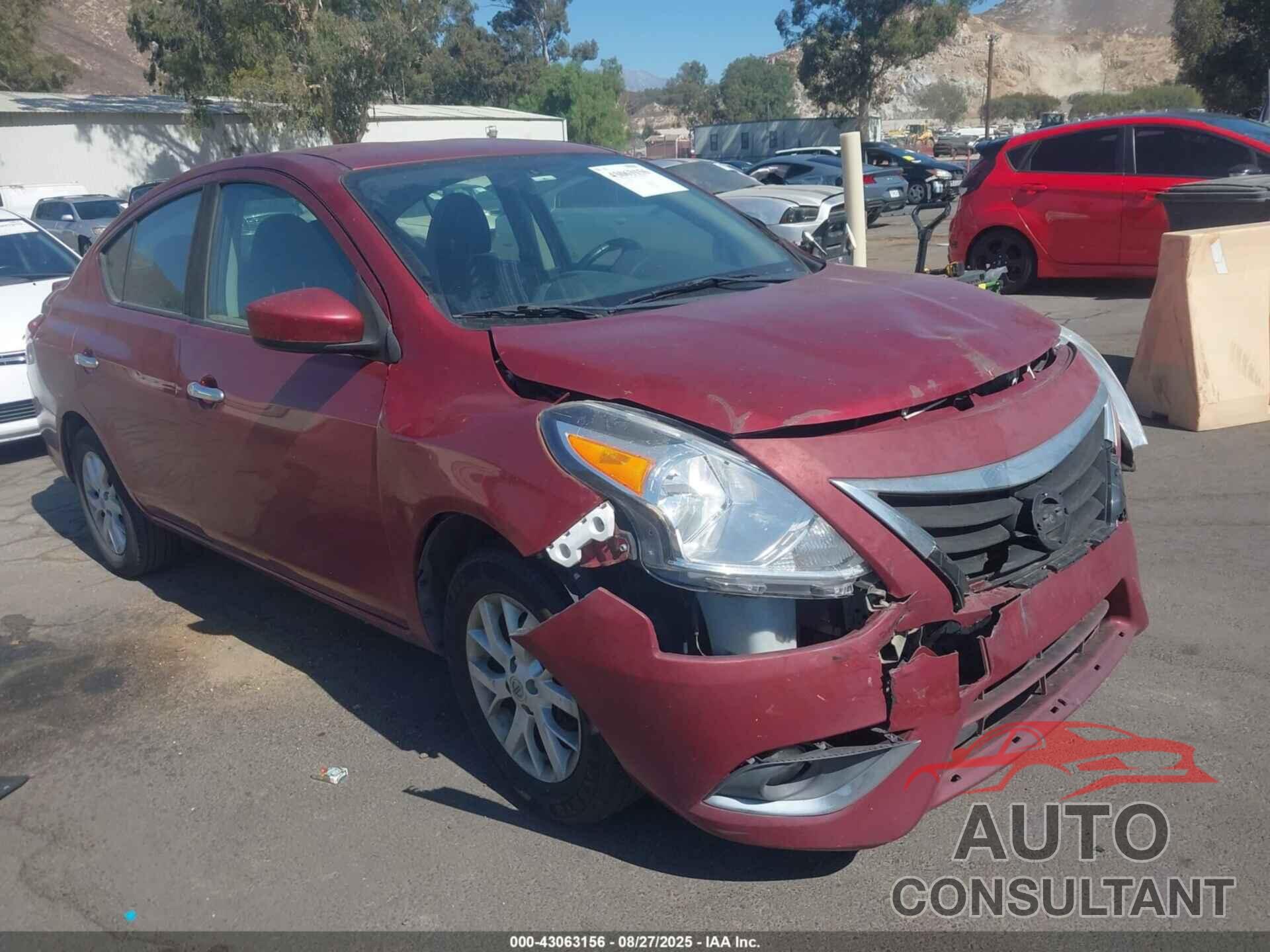 NISSAN VERSA 2018 - 3N1CN7AP2JL878717