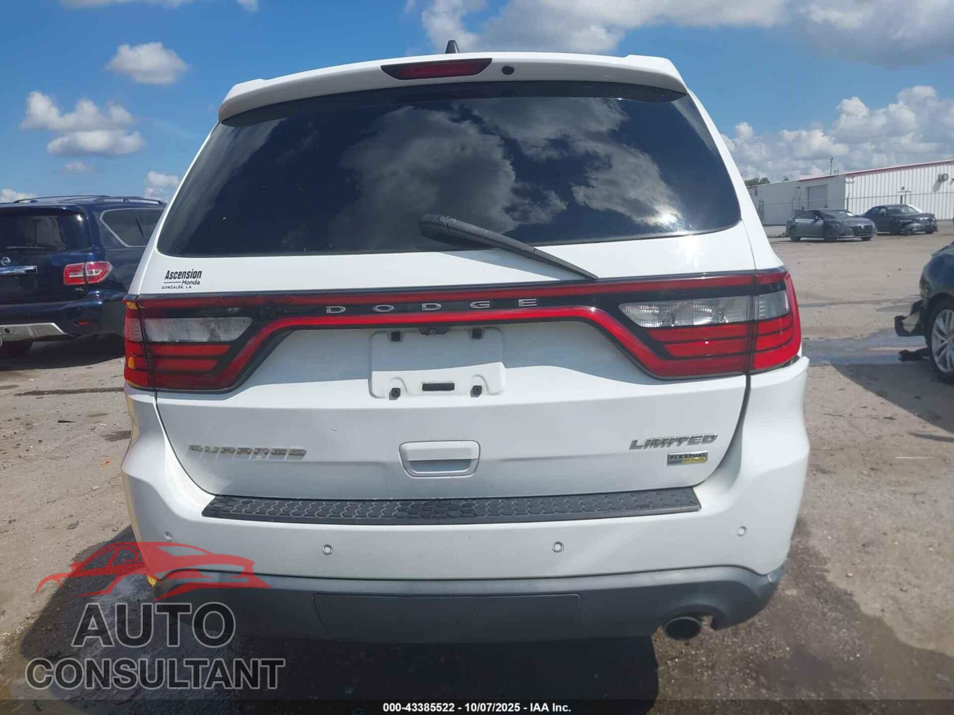 DODGE DURANGO 2015 - 1C4RDHDG0FC200613