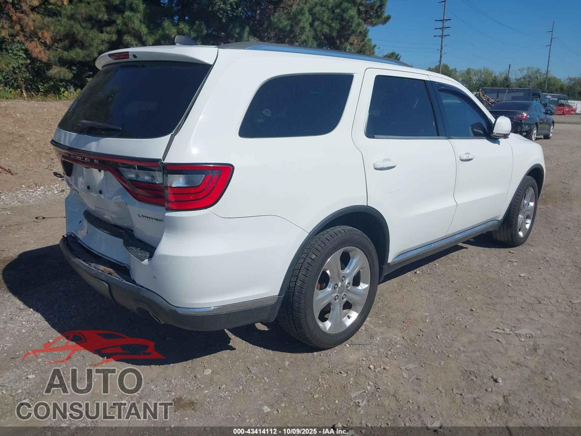 DODGE DURANGO 2014 - 1C4RDJDG8EC520901