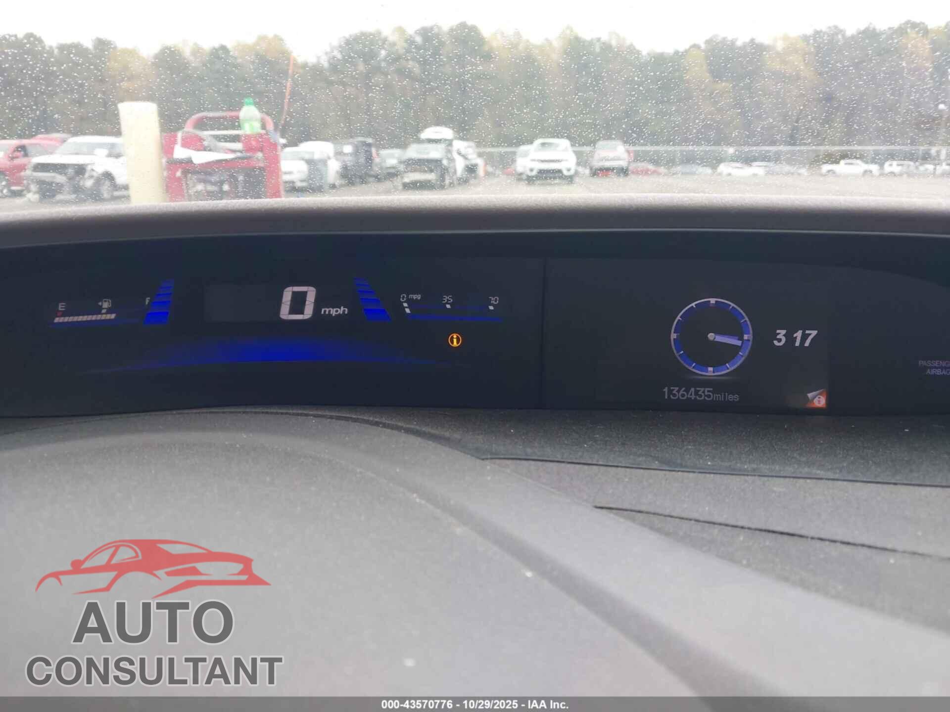 HONDA CIVIC 2012 - 2HGFB2F57CH319903
