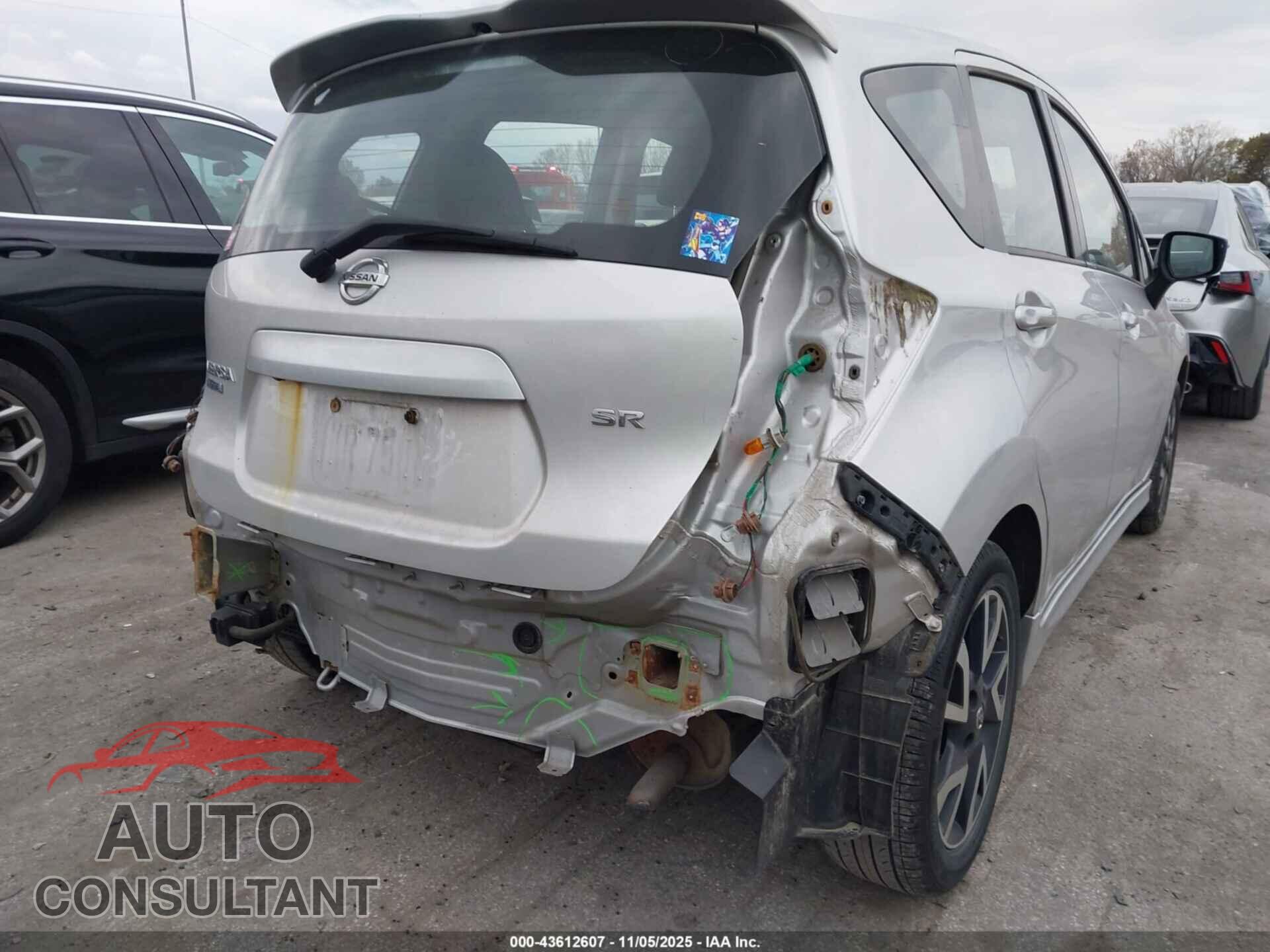 NISSAN VERSA NOTE 2017 - 3N1CE2CP3HL353613