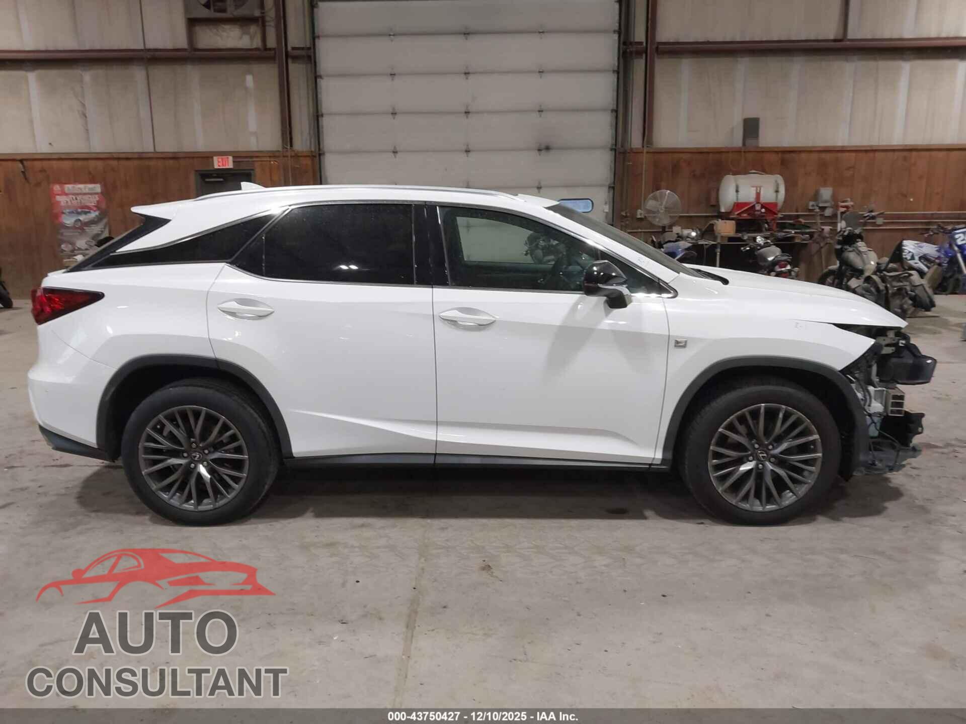 LEXUS RX 350 2017 - 2T2BZMCAXHC084898