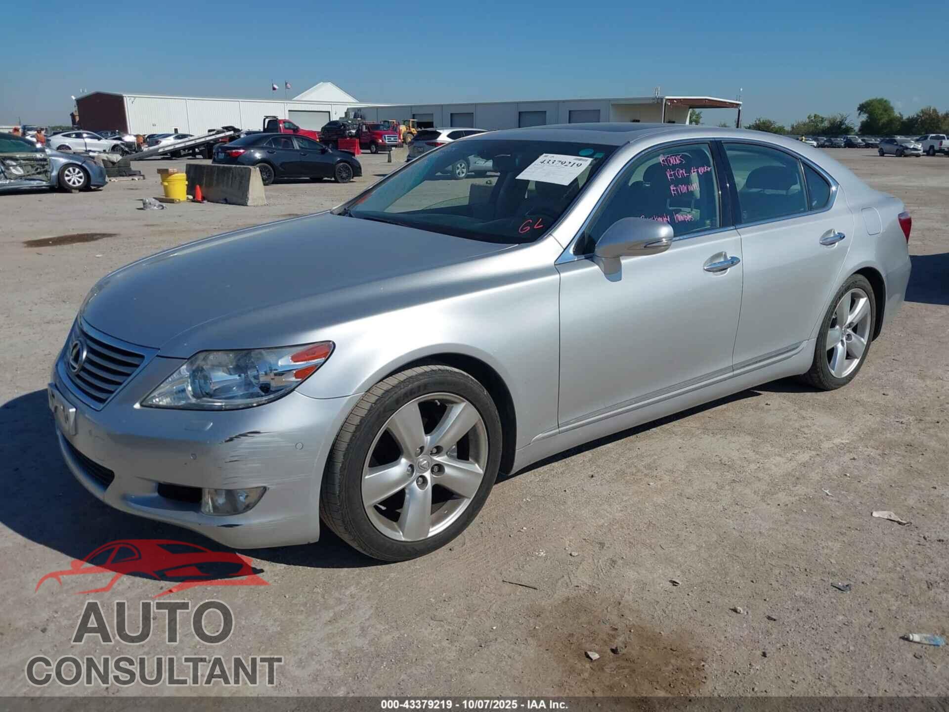 LEXUS LS 460 2011 - JTHBL5EF8B5104380