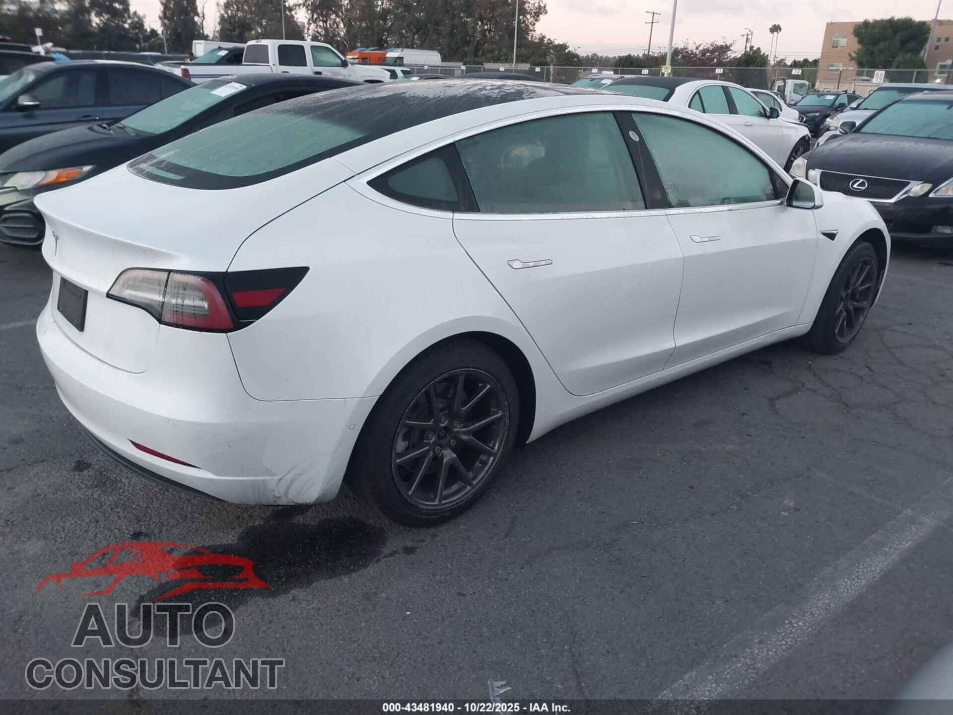 TESLA MODEL 3 2020 - 5YJ3E1EA5LF744897
