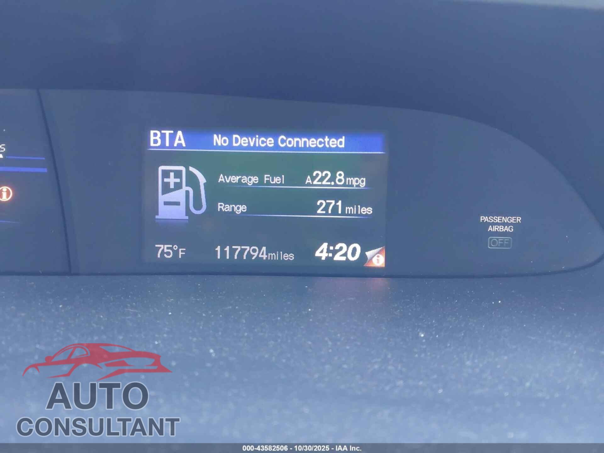 HONDA CIVIC 2013 - 2HGFB2F80DH540075