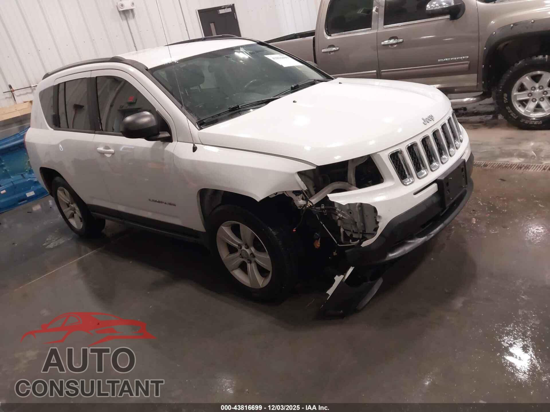 JEEP COMPASS 2013 - 1C4NJDEB6DD281062