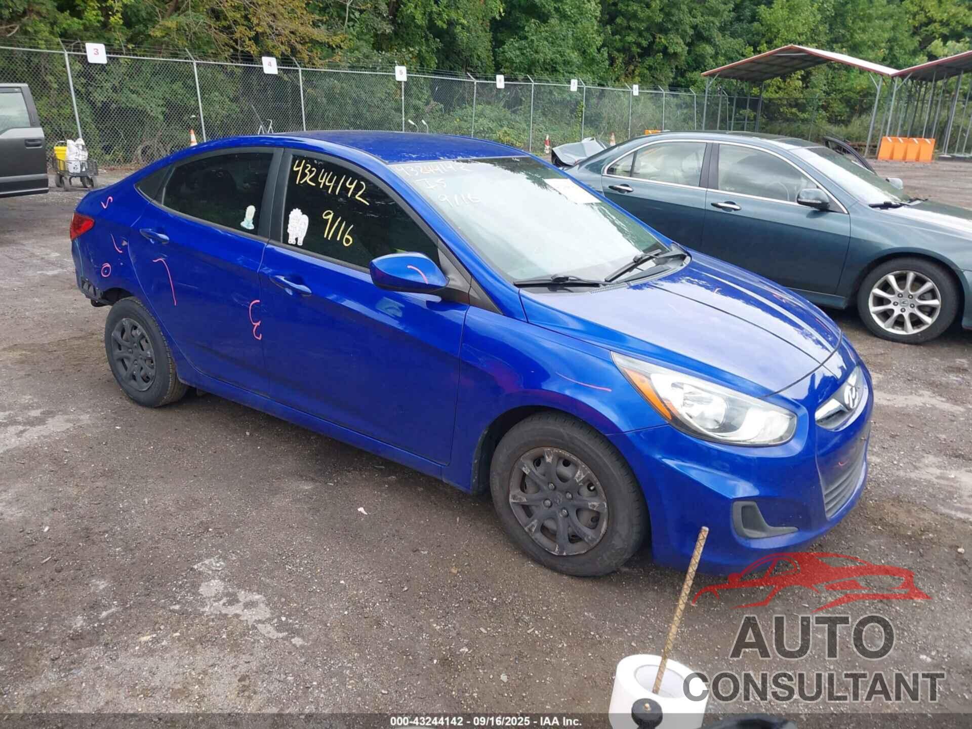 HYUNDAI ACCENT 2014 - KMHCT4AE0EU720254