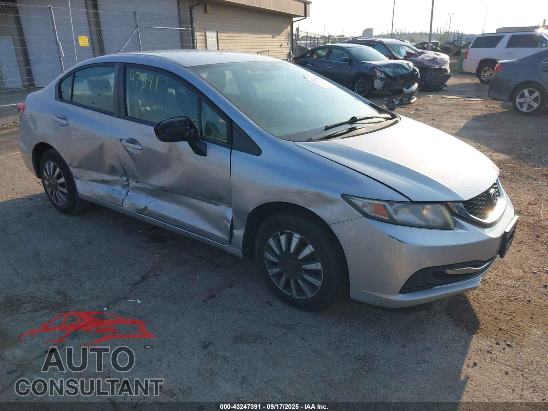 HONDA CIVIC 2014 - 19XFB2F59EE022547