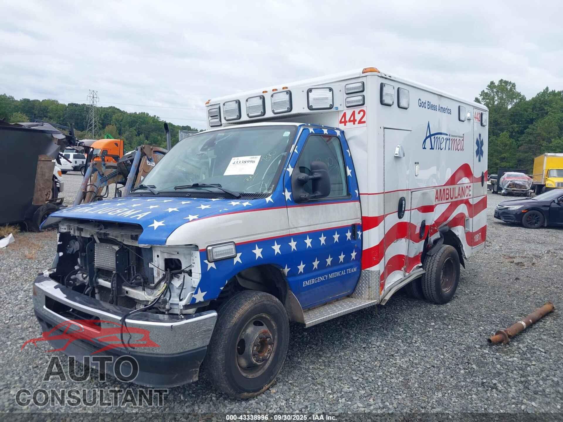 FORD E-350 CUTAWAY 2023 - 1FDWE3FNXPDD38357