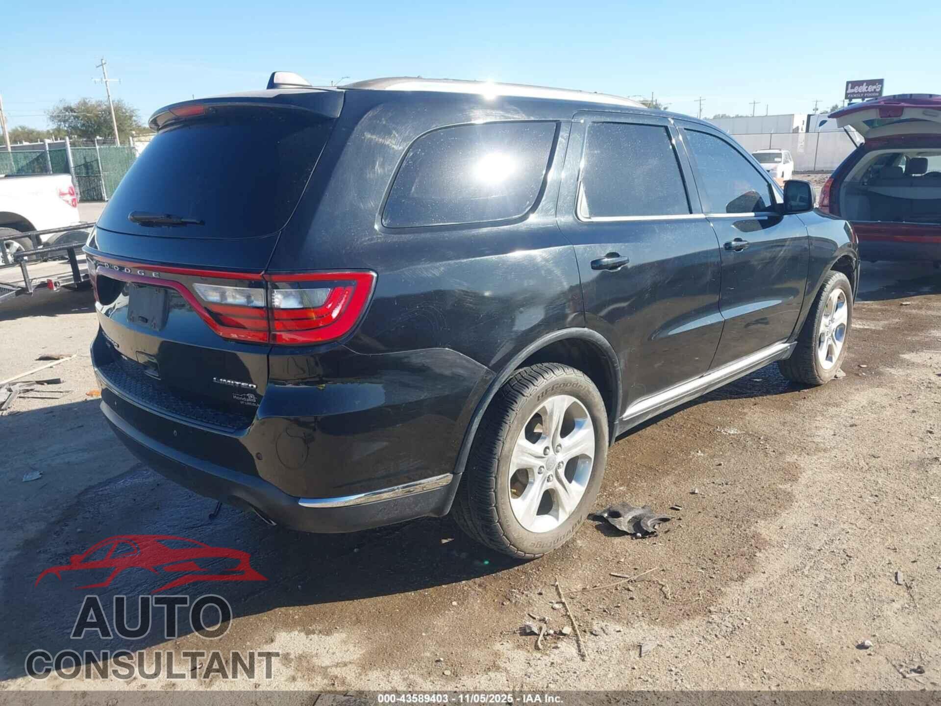 DODGE DURANGO 2014 - 1C4RDJDG1EC508444