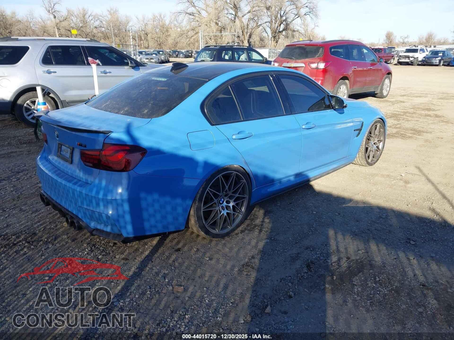 BMW M3 2017 - WBS8M9C54H5G42427