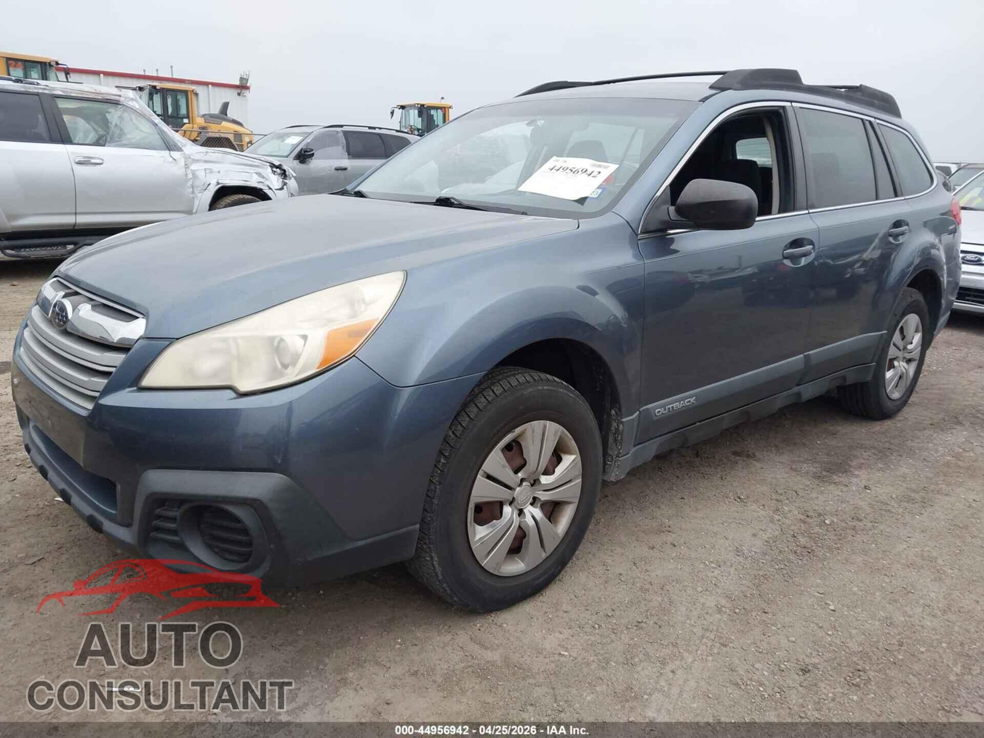 SUBARU OUTBACK 2013 - 4S4BRCAC3D3284359