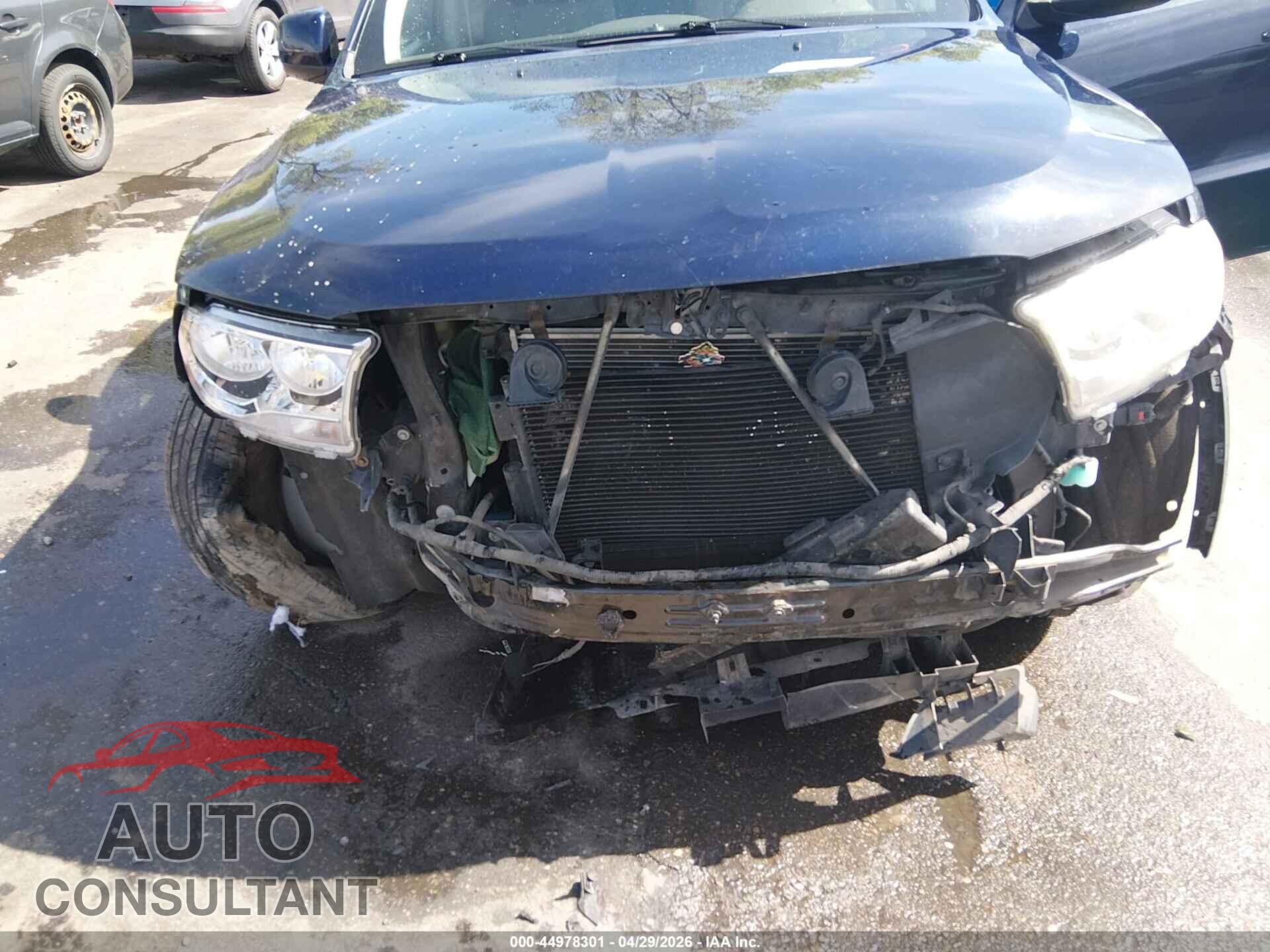 DODGE DURANGO 2012 - 1C4RDJAG0CC212834