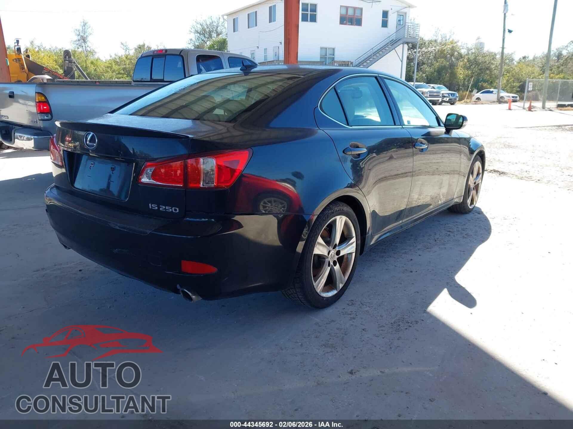 LEXUS IS 250 2012 - JTHBF5C21C5184985