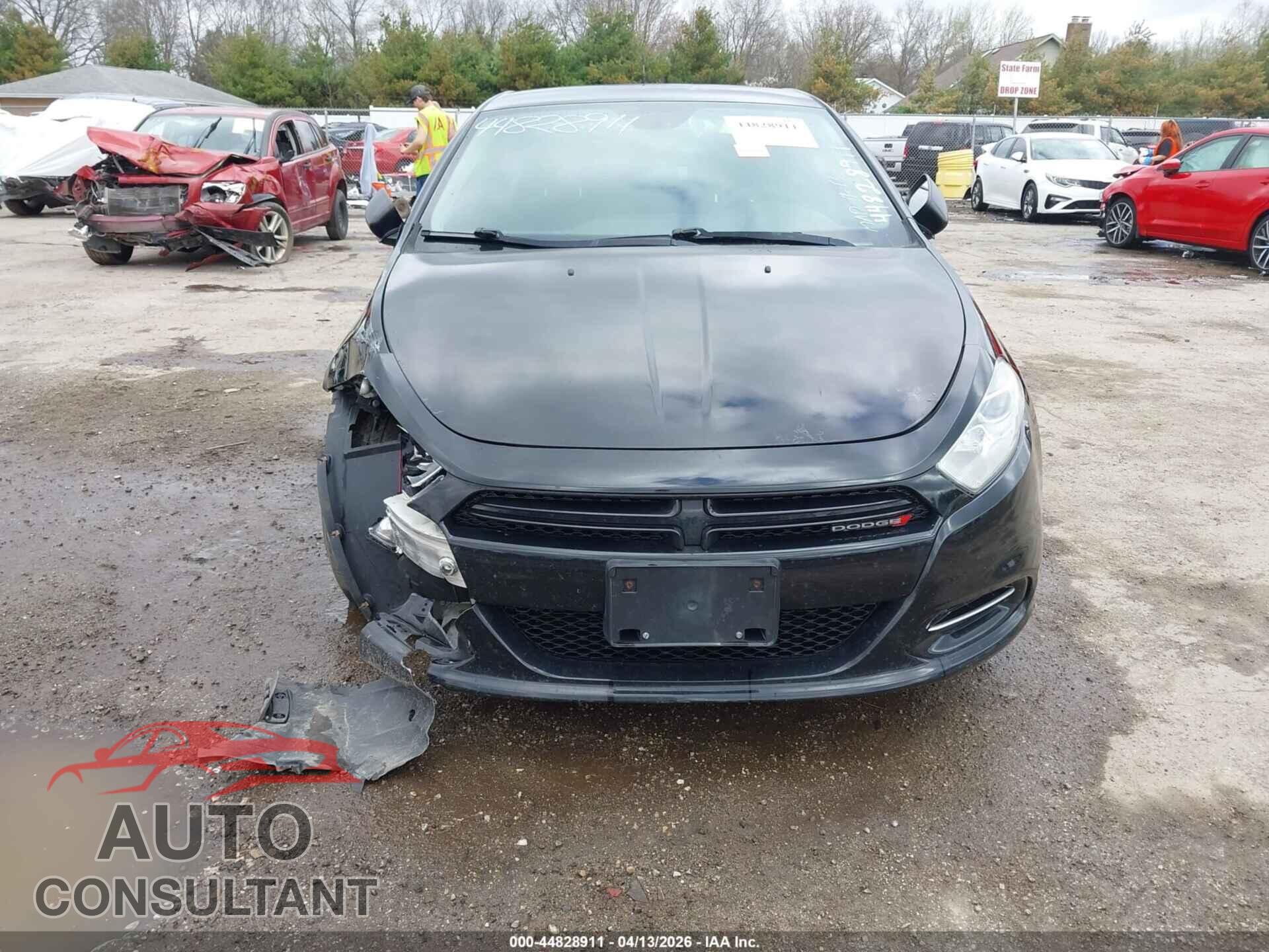 DODGE DART 2013 - 1C3CDFAA0DD287595