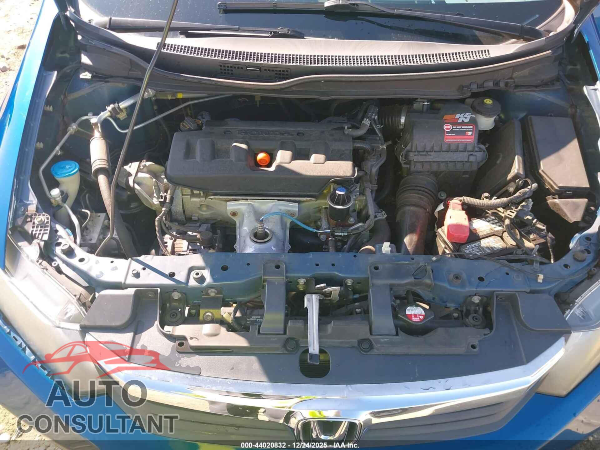 HONDA CIVIC 2012 - 2HGFB2F55CH561122