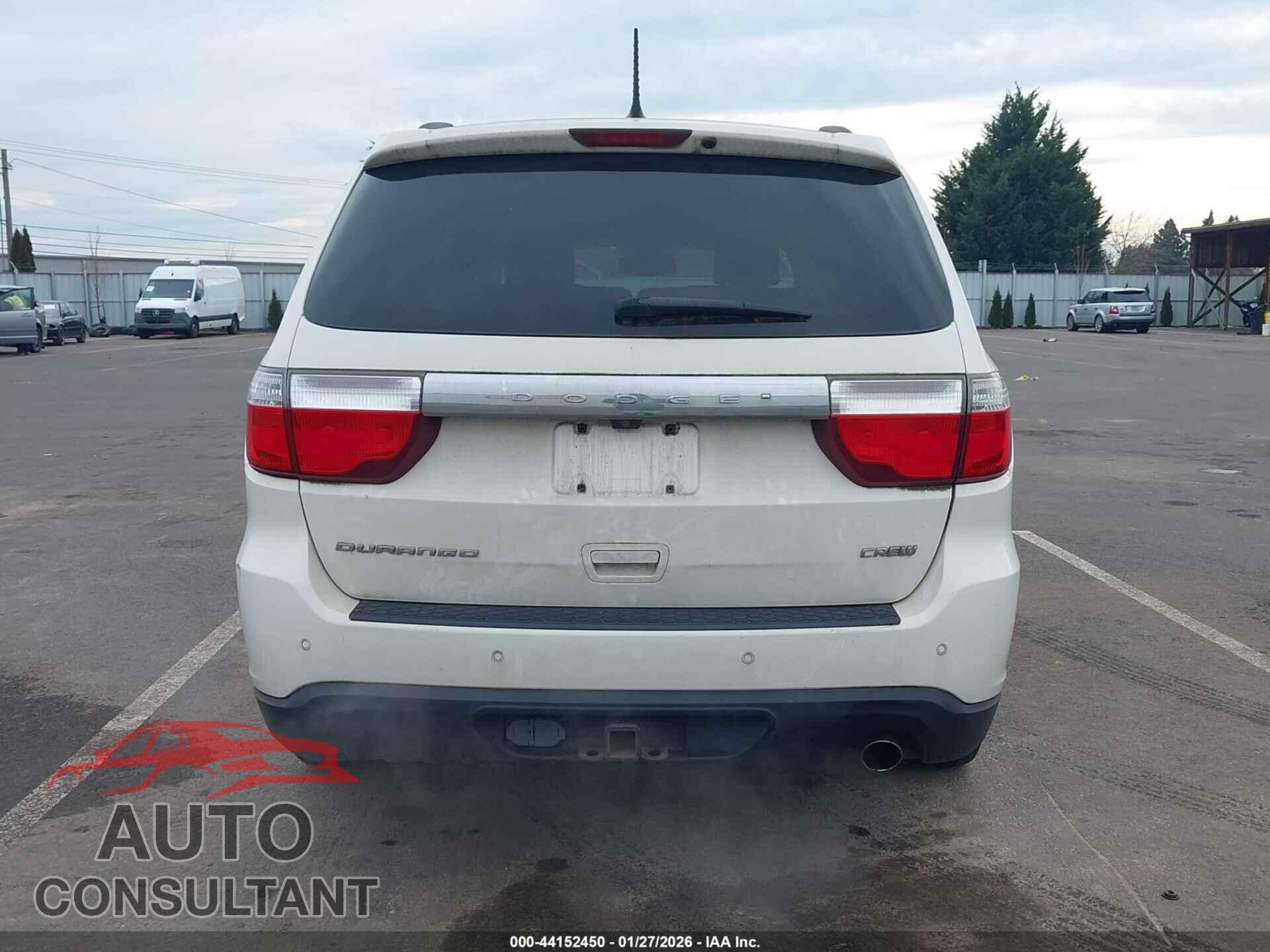 DODGE DURANGO 2012 - 1C4RDHDG4CC163111