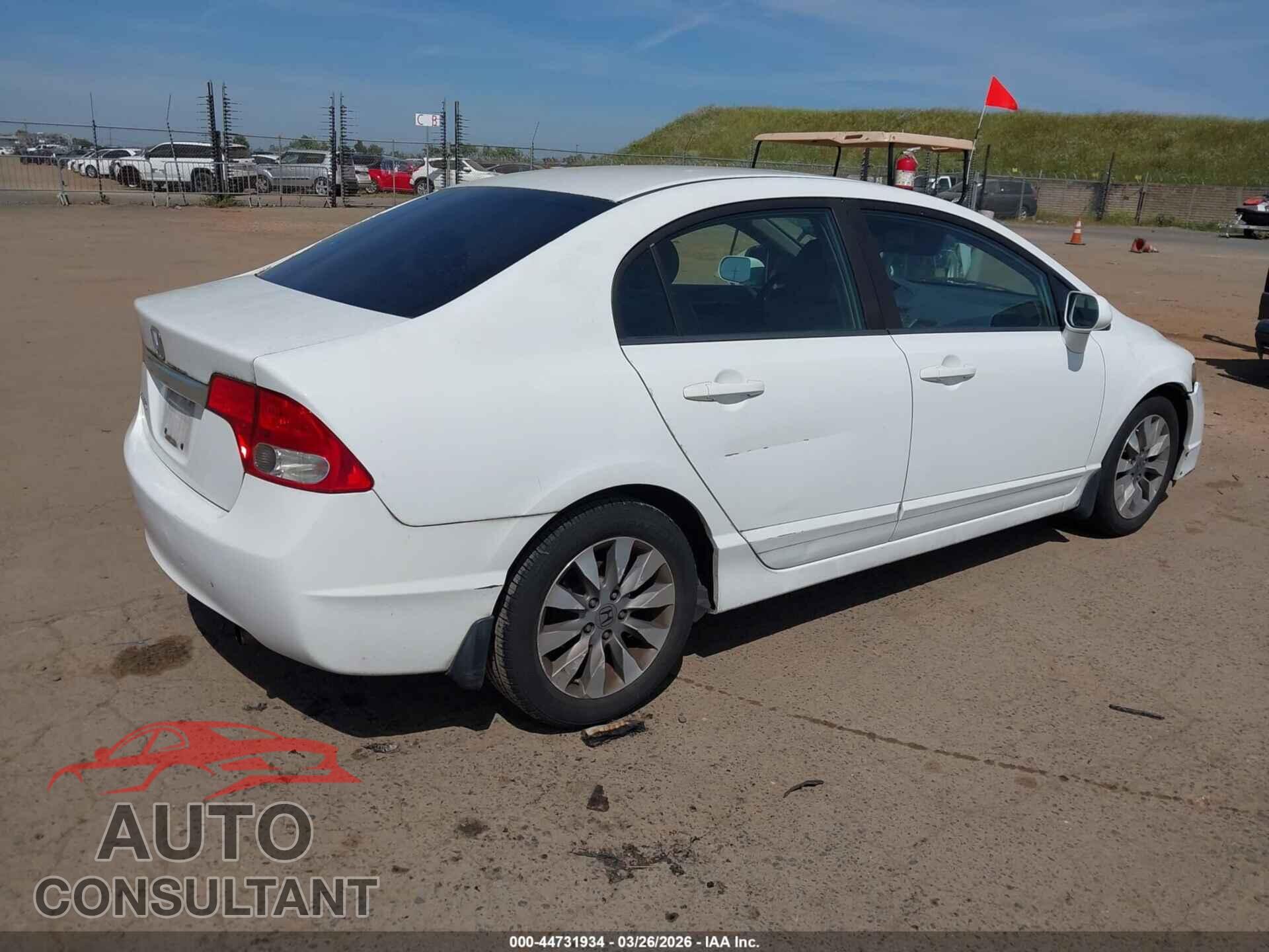 HONDA CIVIC 2010 - 19XFA1F9XAE063604