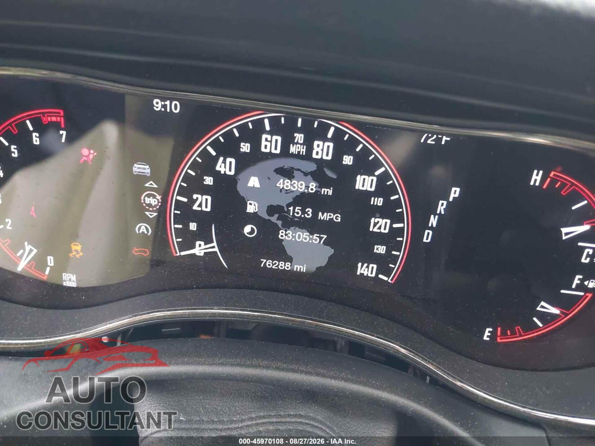 DODGE DURANGO 2019 - 1C4RDJDG4KC645504