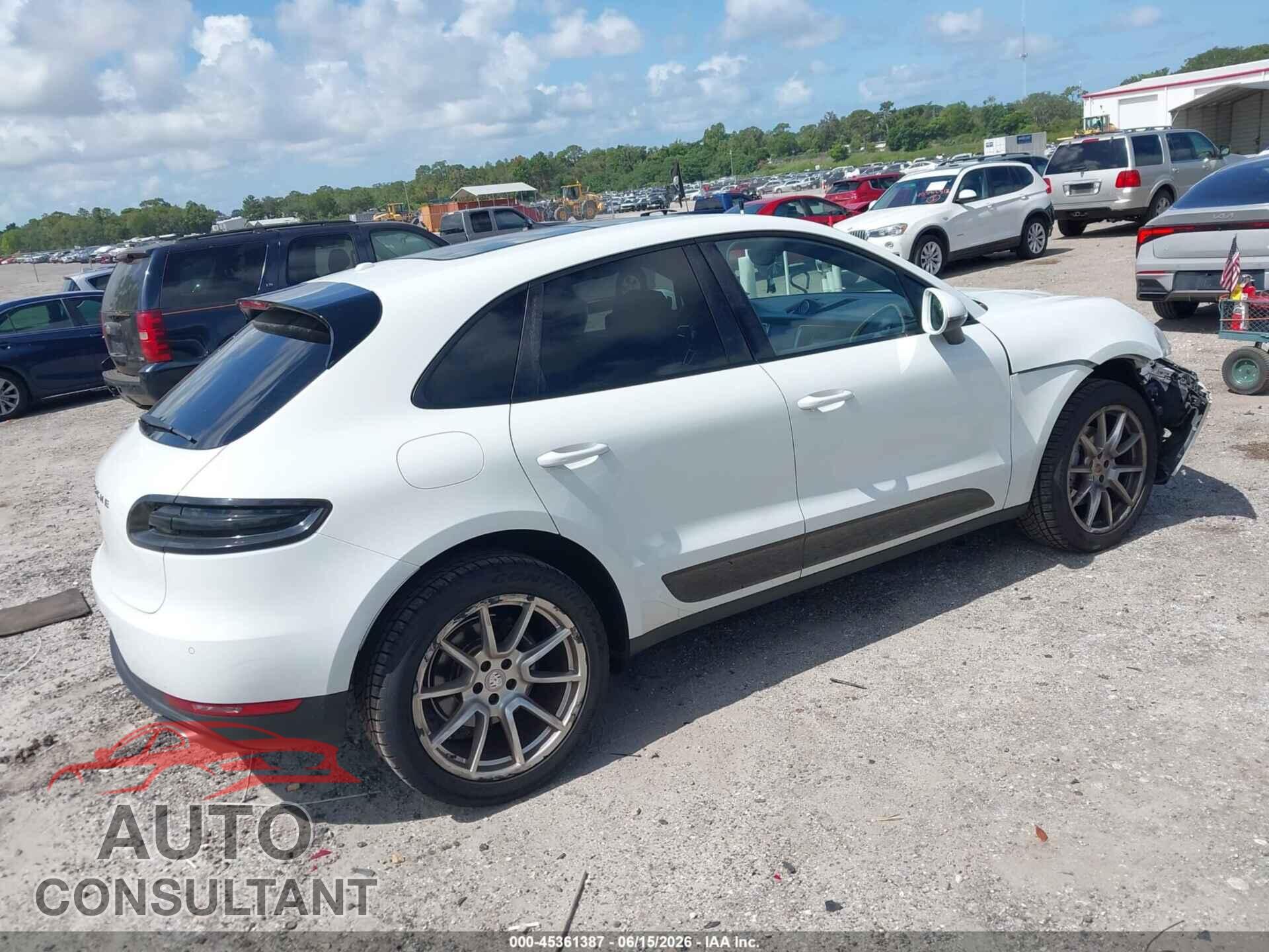 PORSCHE MACAN 2017 - WP1AA2A54HLB08573