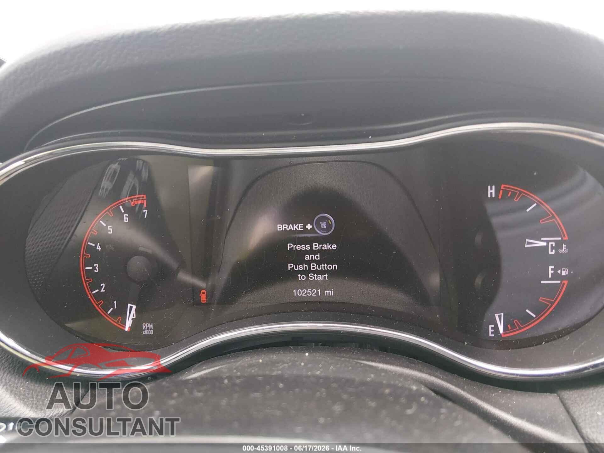 DODGE DURANGO 2017 - 1C4RDHAG8HC925920