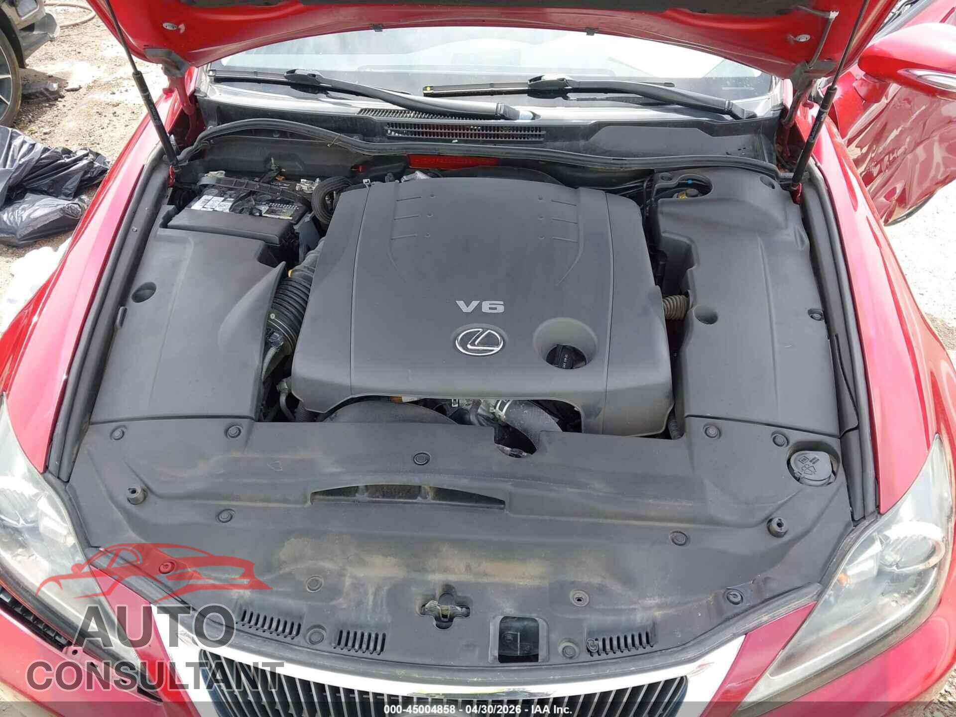 LEXUS IS 250C 2012 - JTHFF2C24C2521876
