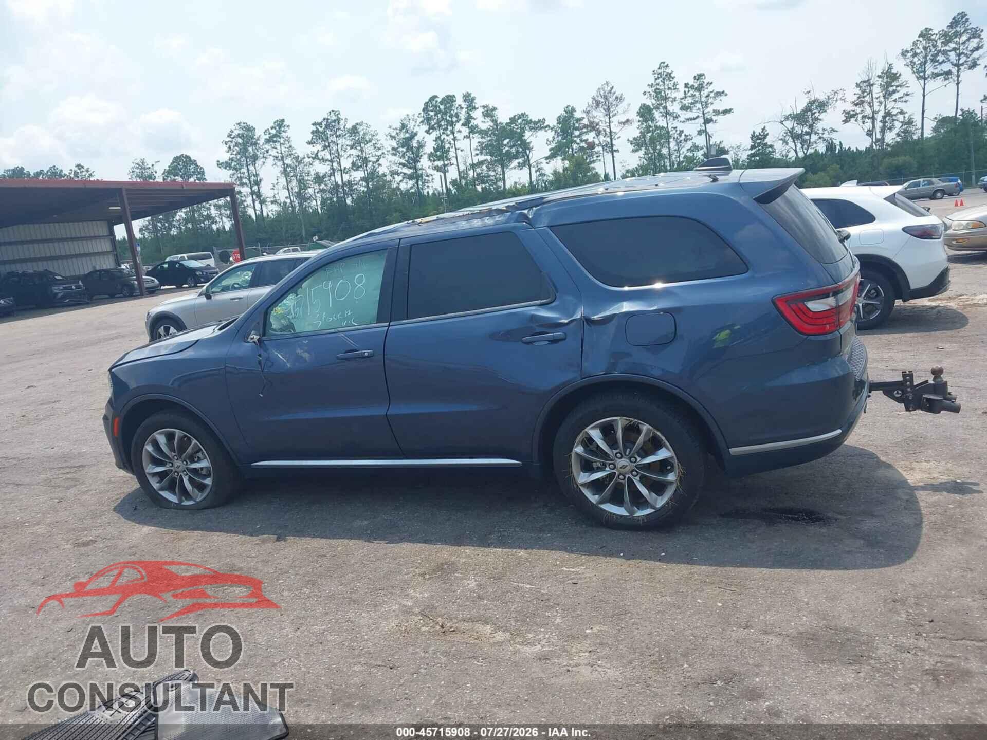 DODGE DURANGO 2021 - 1C4RDJAG7MC852573