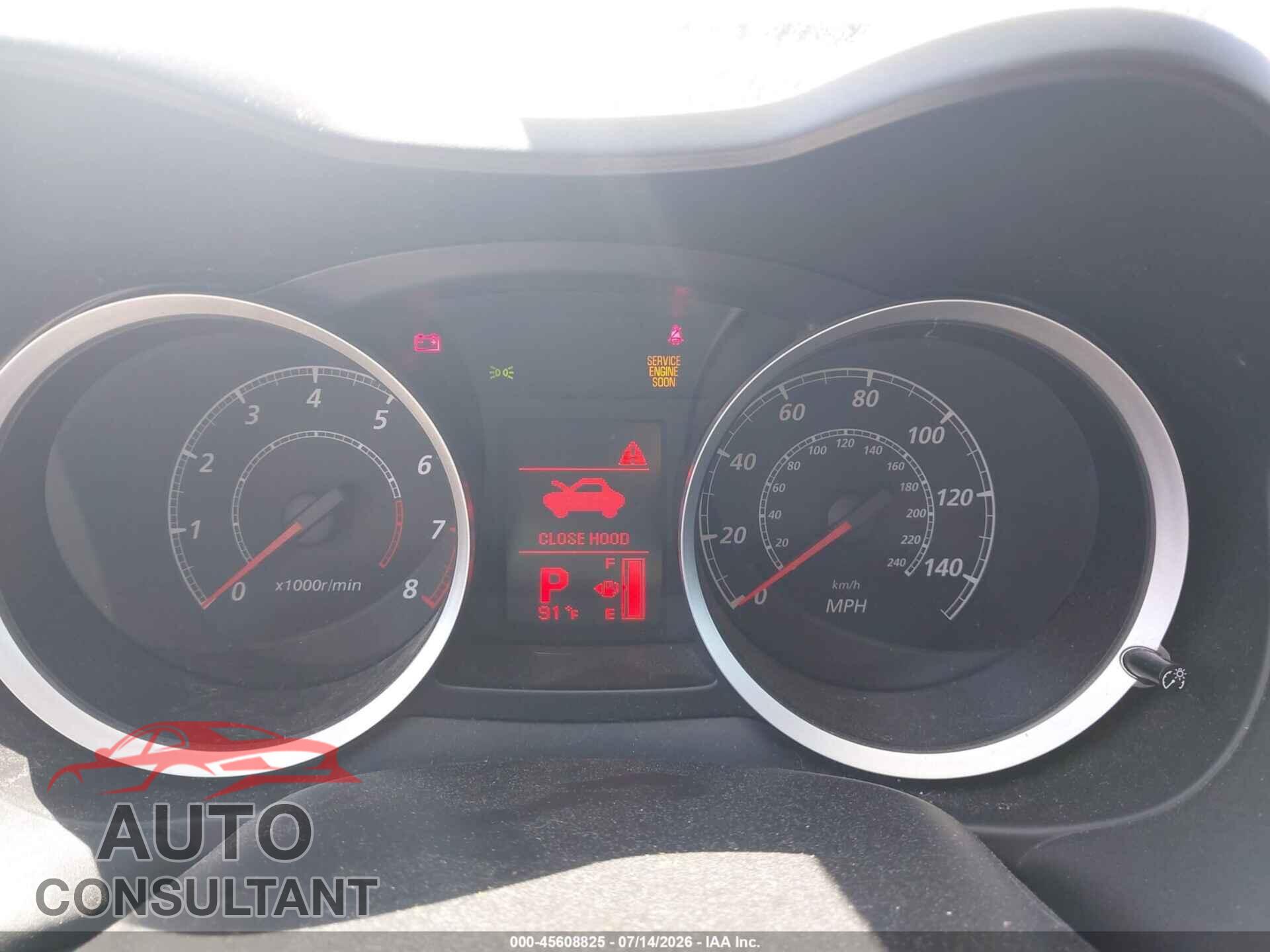 MITSUBISHI LANCER 2014 - JA32U2FU6EU007701