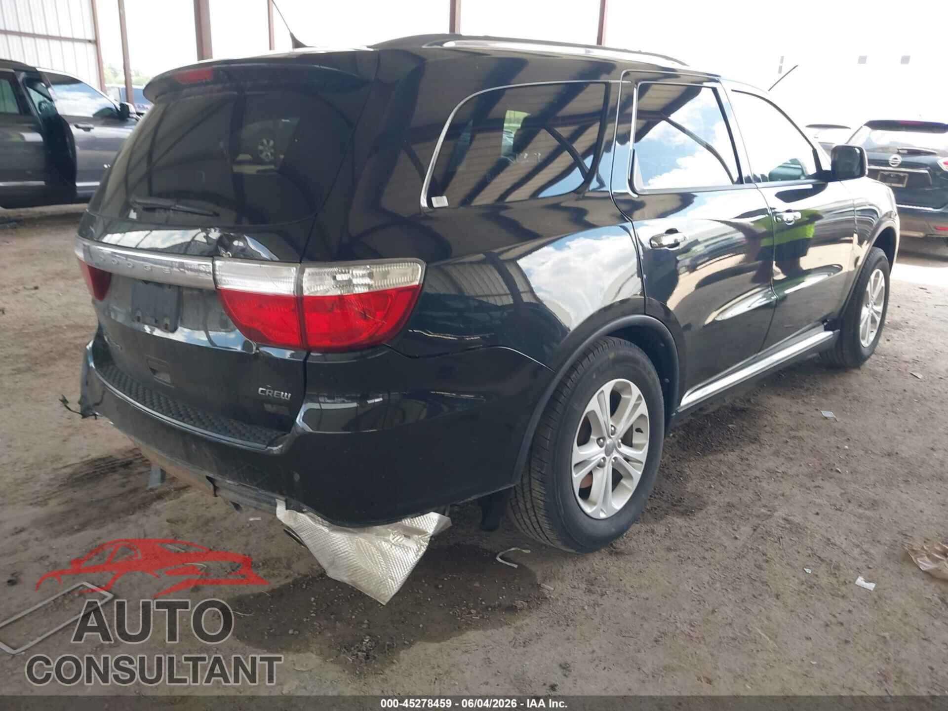 DODGE DURANGO 2013 - 1C4RDJDGXDC657482