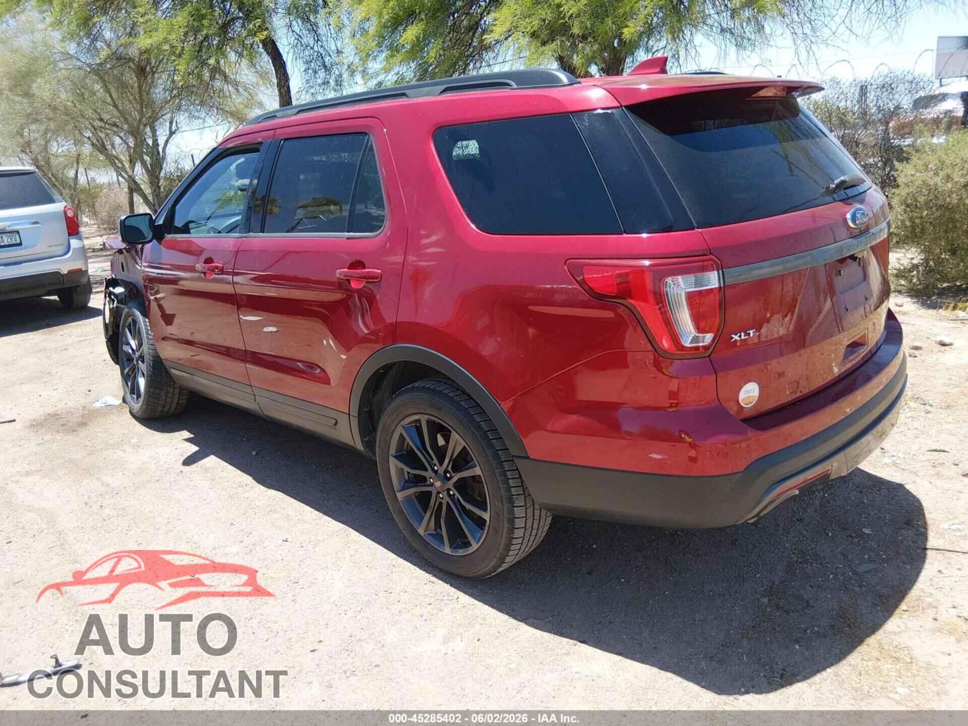 FORD EXPLORER 2017 - 1FM5K8D8XHGB86286
