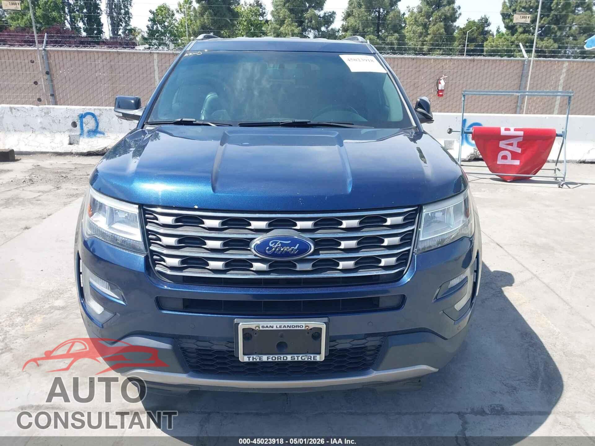FORD EXPLORER 2016 - 1FM5K7D84GGD03420