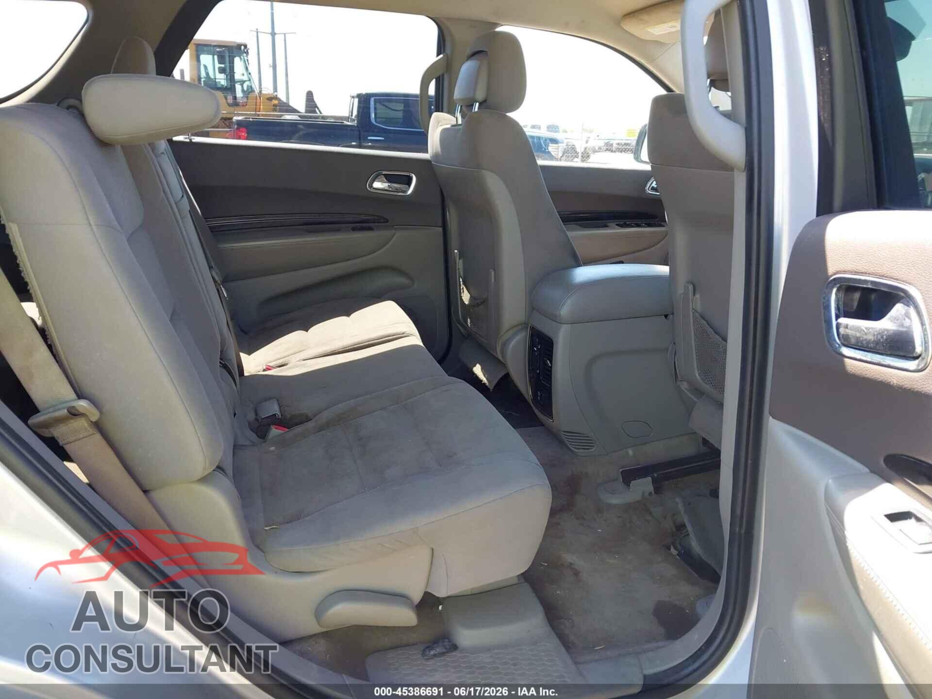 DODGE DURANGO 2011 - 1D4RD4GG3BC598188