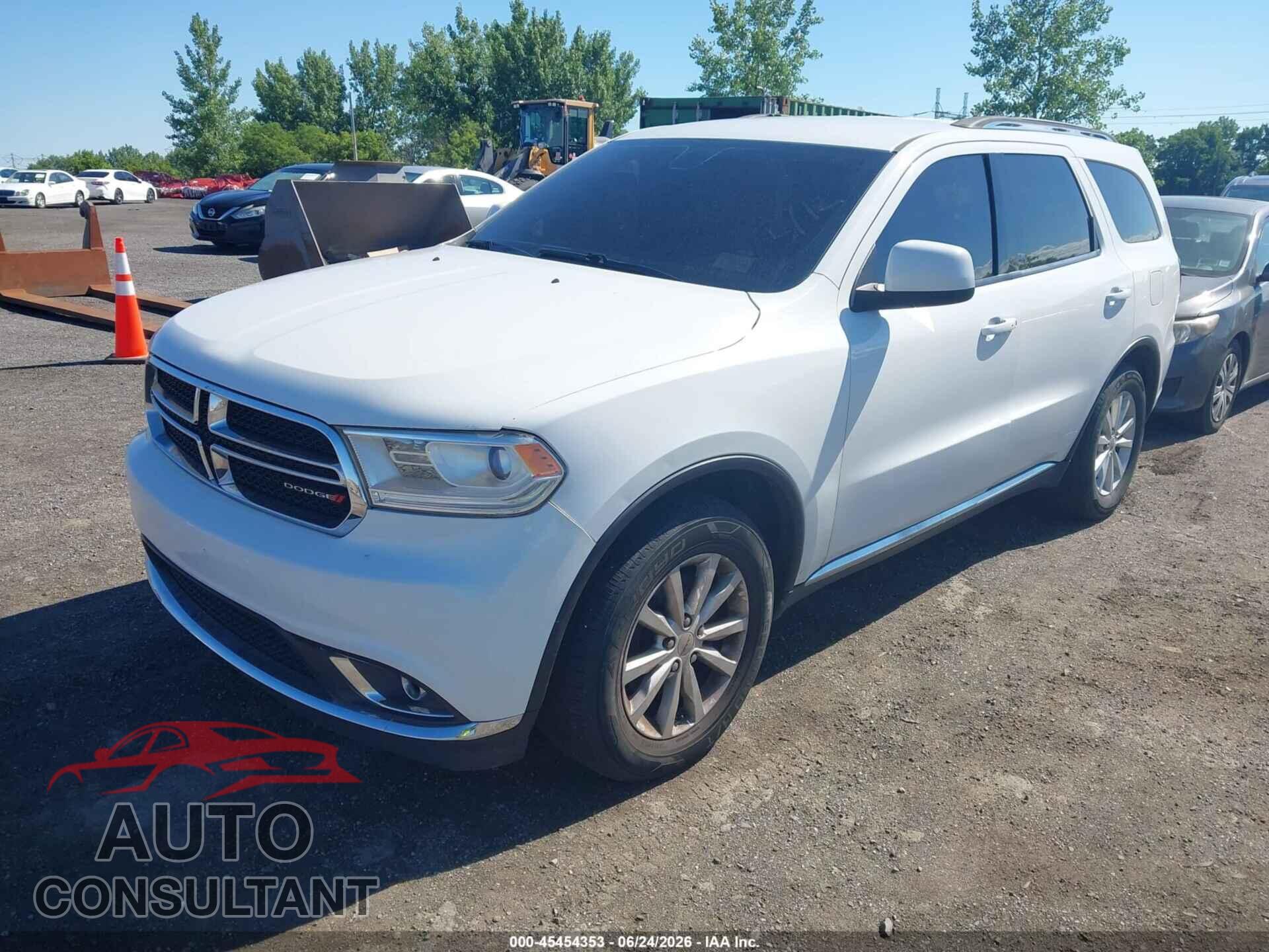 DODGE DURANGO 2015 - 1C4RDJAG3FC236372
